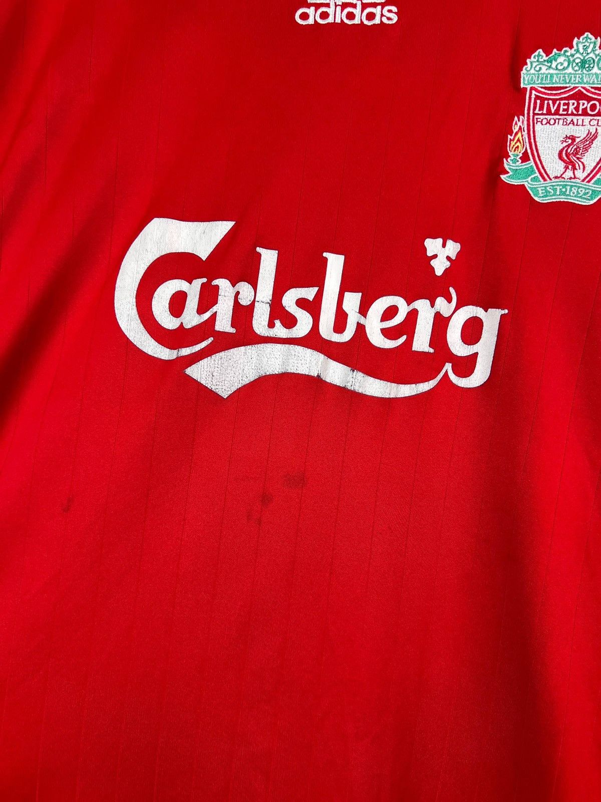Adidas Liverpool Adidas Hyypia 2006/08 jersey size XL Size US XL / EU 56 / 4 - 9 Thumbnail