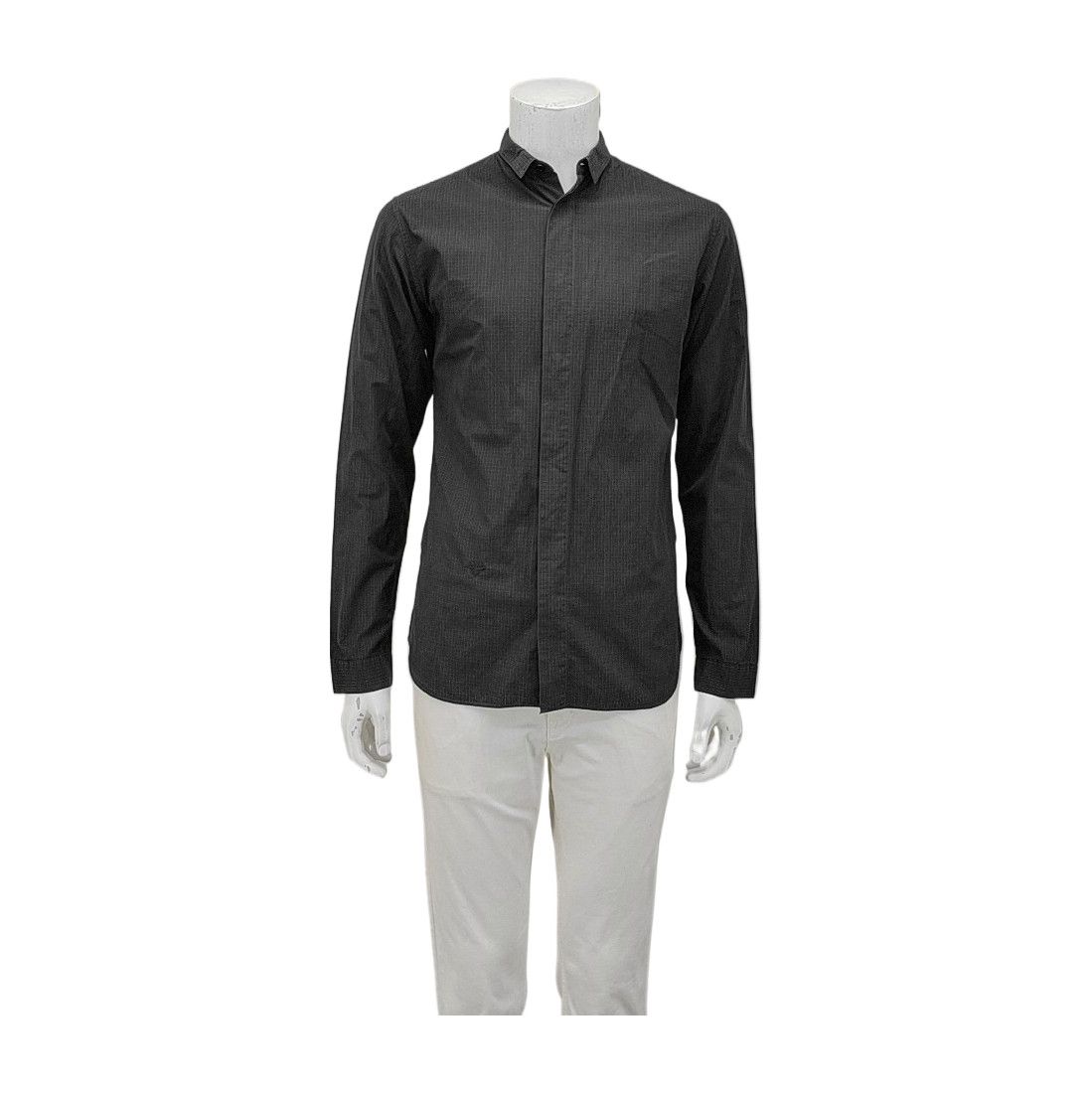 Dior Dior Homme Grid Pattern Cotton Shirt Size 38 S Size US S / EU 44-46 / 1 - 1 Thumbnail