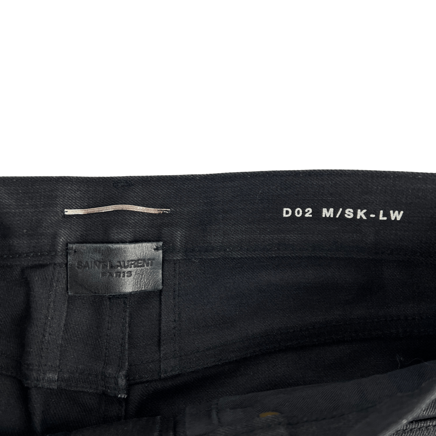 Hedi Slimane × Saint Laurent Paris Saint Laurent SS15 Psych Rock Raw Hem D02 Jeans Size US 29 - 5 Thumbnail