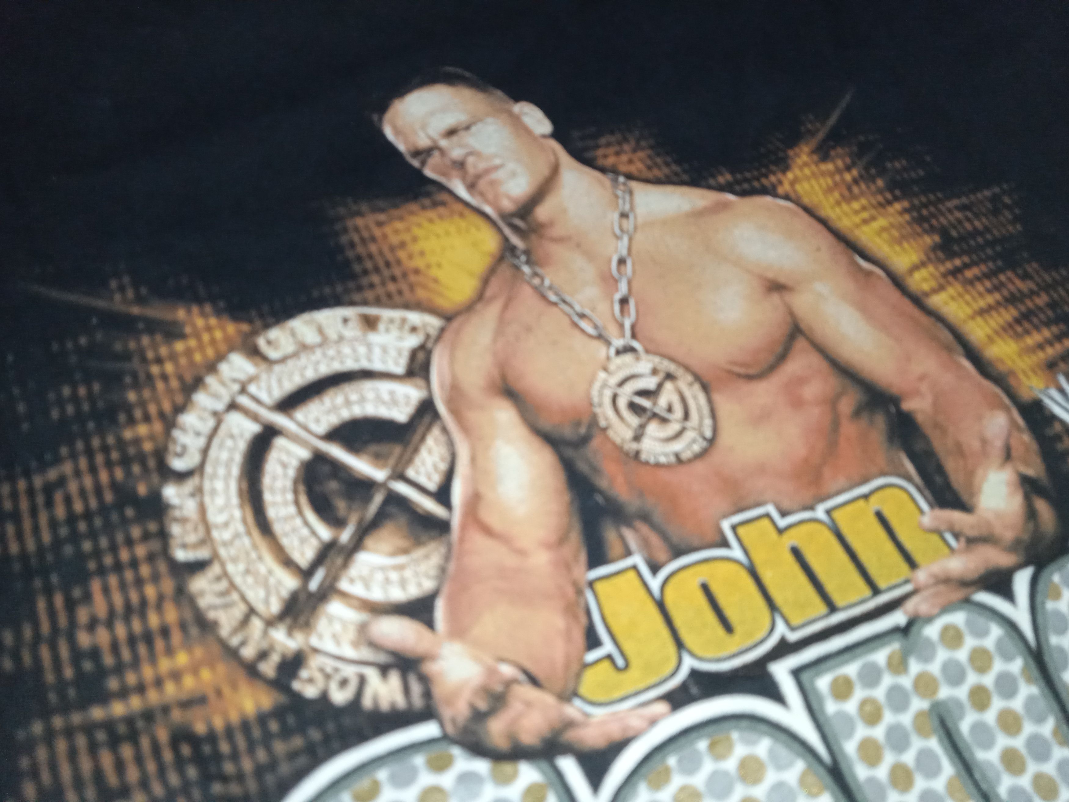 WWE Vintage 00s WWE Thuganomics John Cena Chain Gang T Shirt Y2K Size XS / US 0-2 / IT 36-38 - 7 Thumbnail