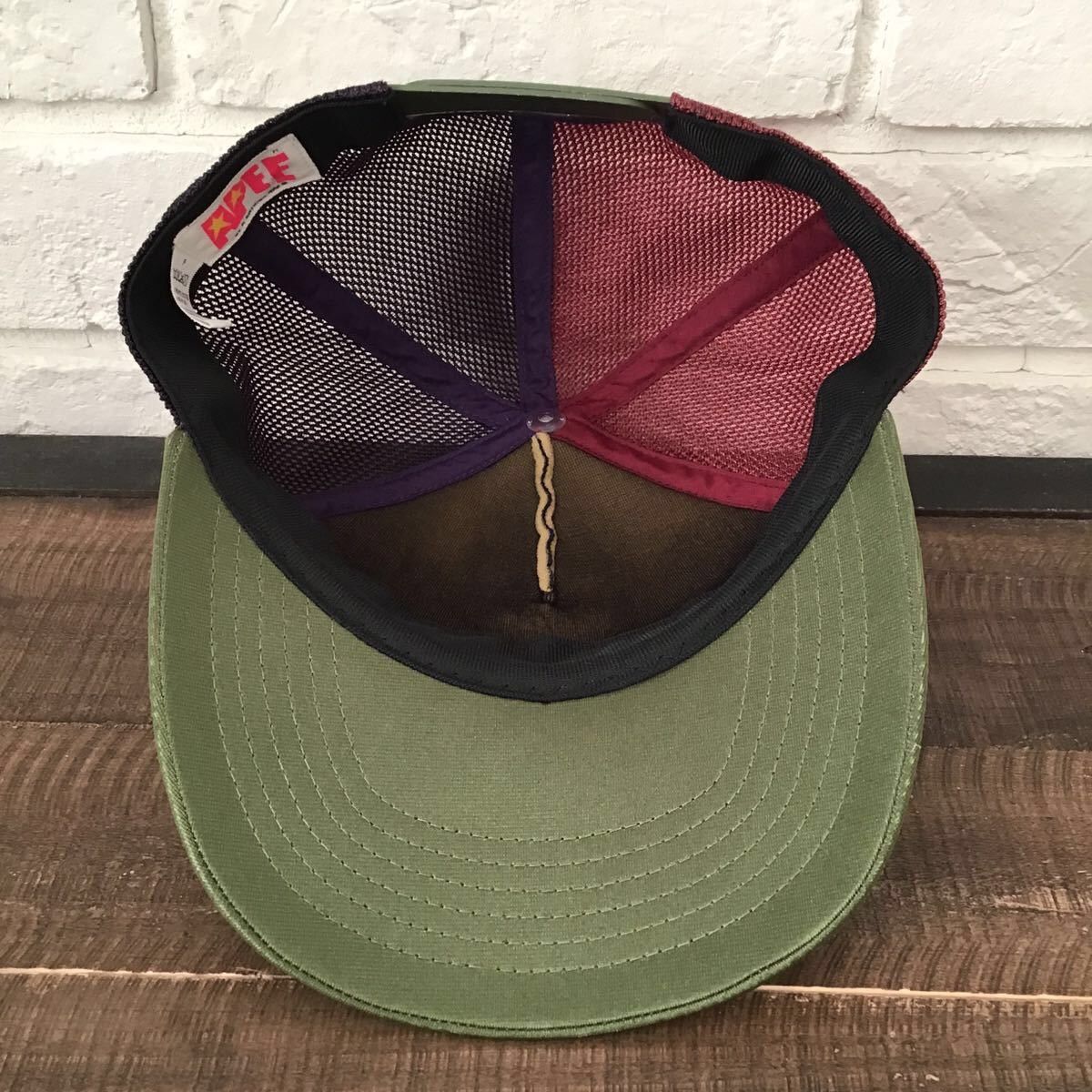 Bape × Nigo × Swarovski BAPE Swarovski APEE LOGO tracker hat cap a bathing ape NIGO Size ONE SIZE - 7 Thumbnail