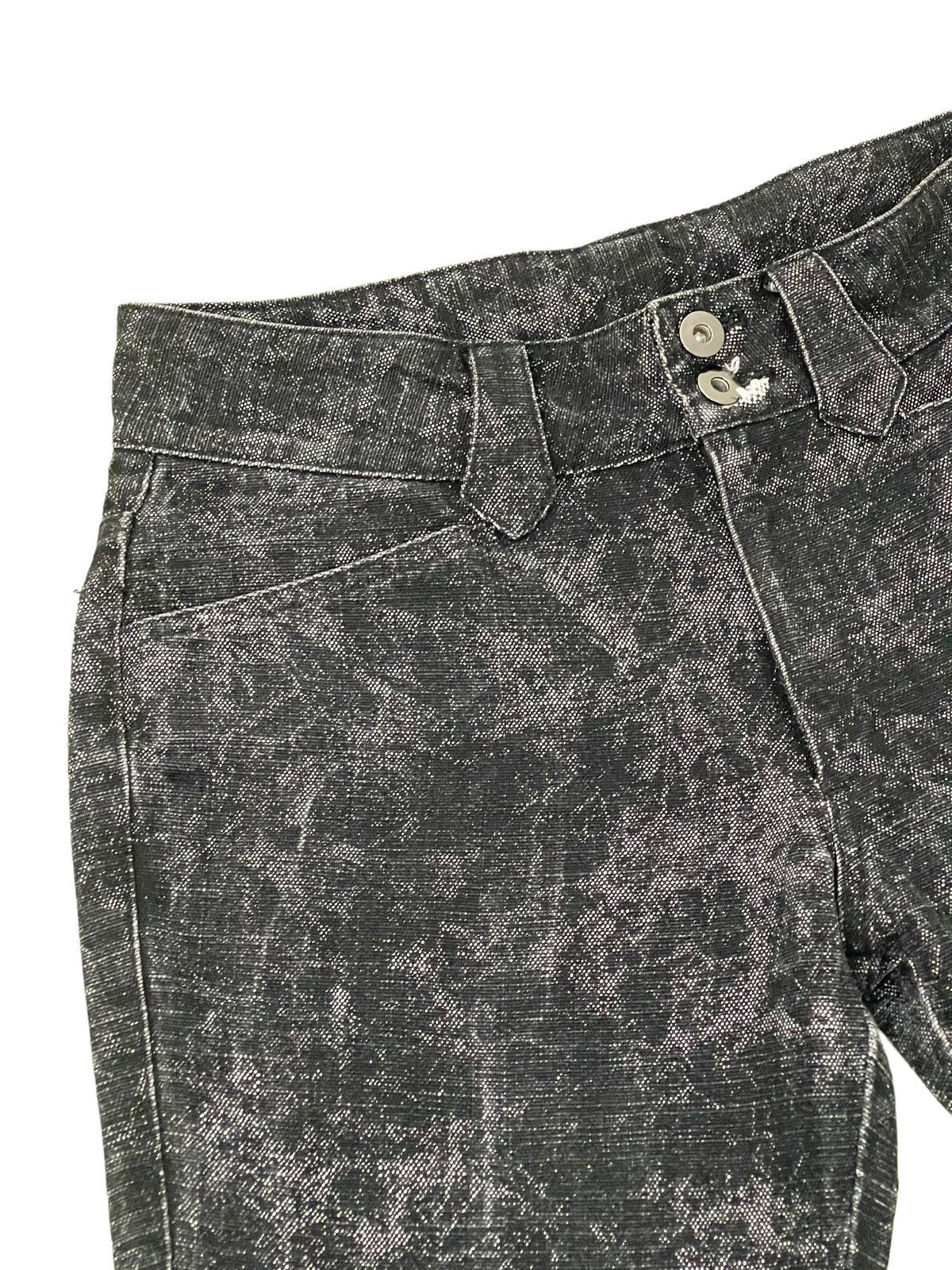 Japanese Brand Flare Jeans Fleur Custom Culture Japan Boot Cut 8🟦5 Size US 29 - 8 Thumbnail