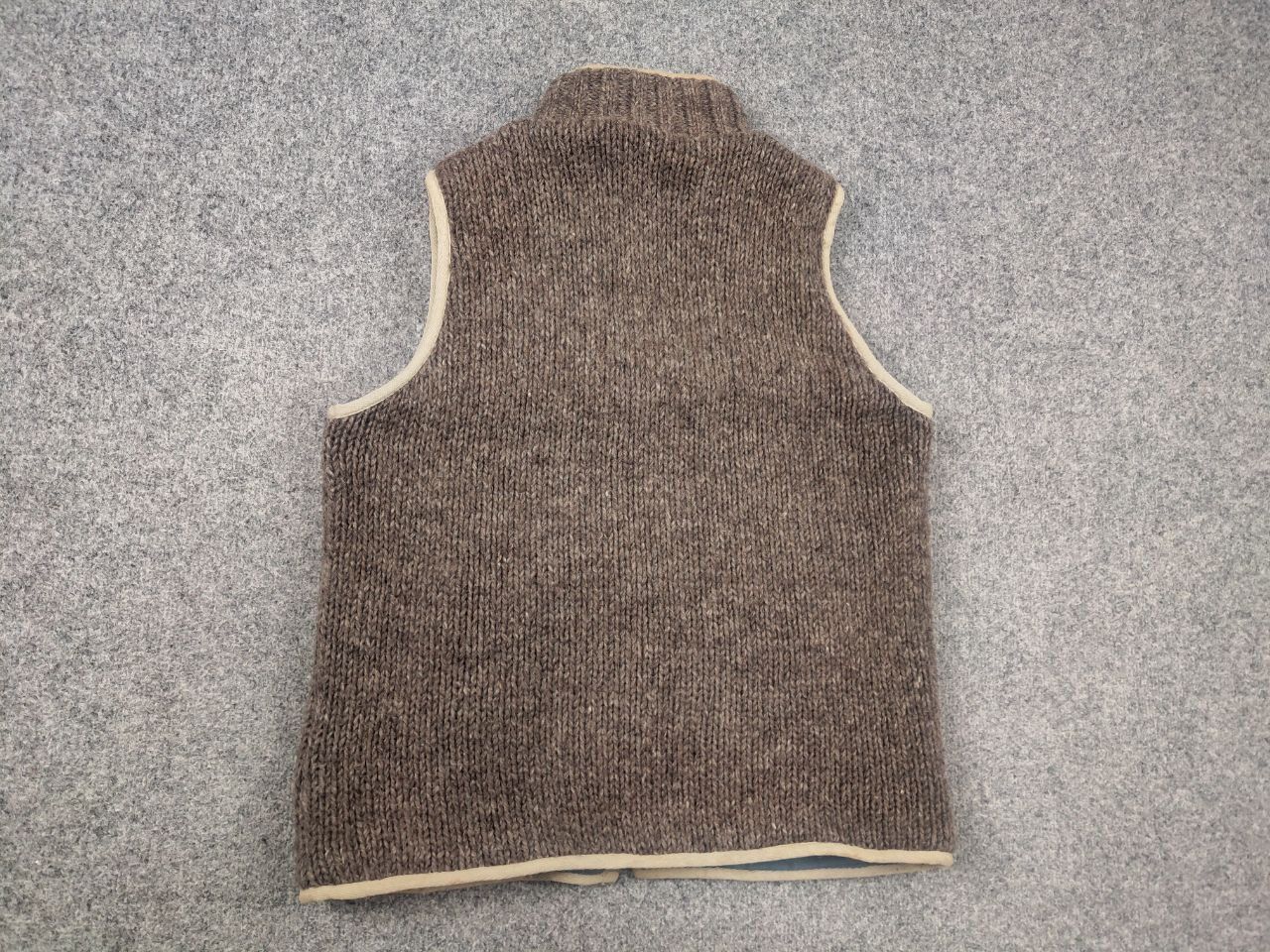 Vintage Pachamama Wool Zip Knit Sleeveless Fleece Vest Jacket Size M / US 6-8 / IT 42-44 - 10 Thumbnail