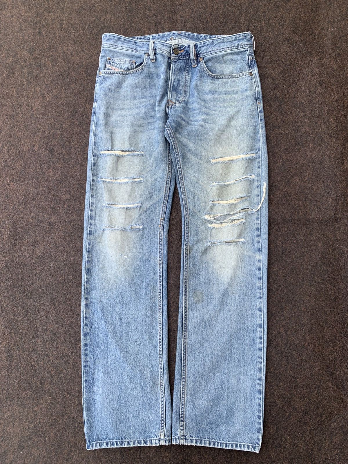 Vintage Distressed Diesel Industry jeans.