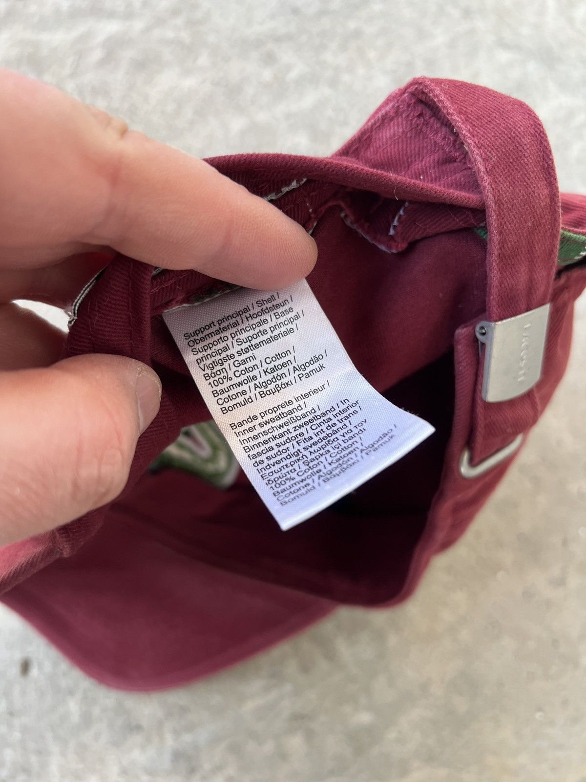 Lacoste Lacoste Cap Size ONE SIZE - 9 Thumbnail