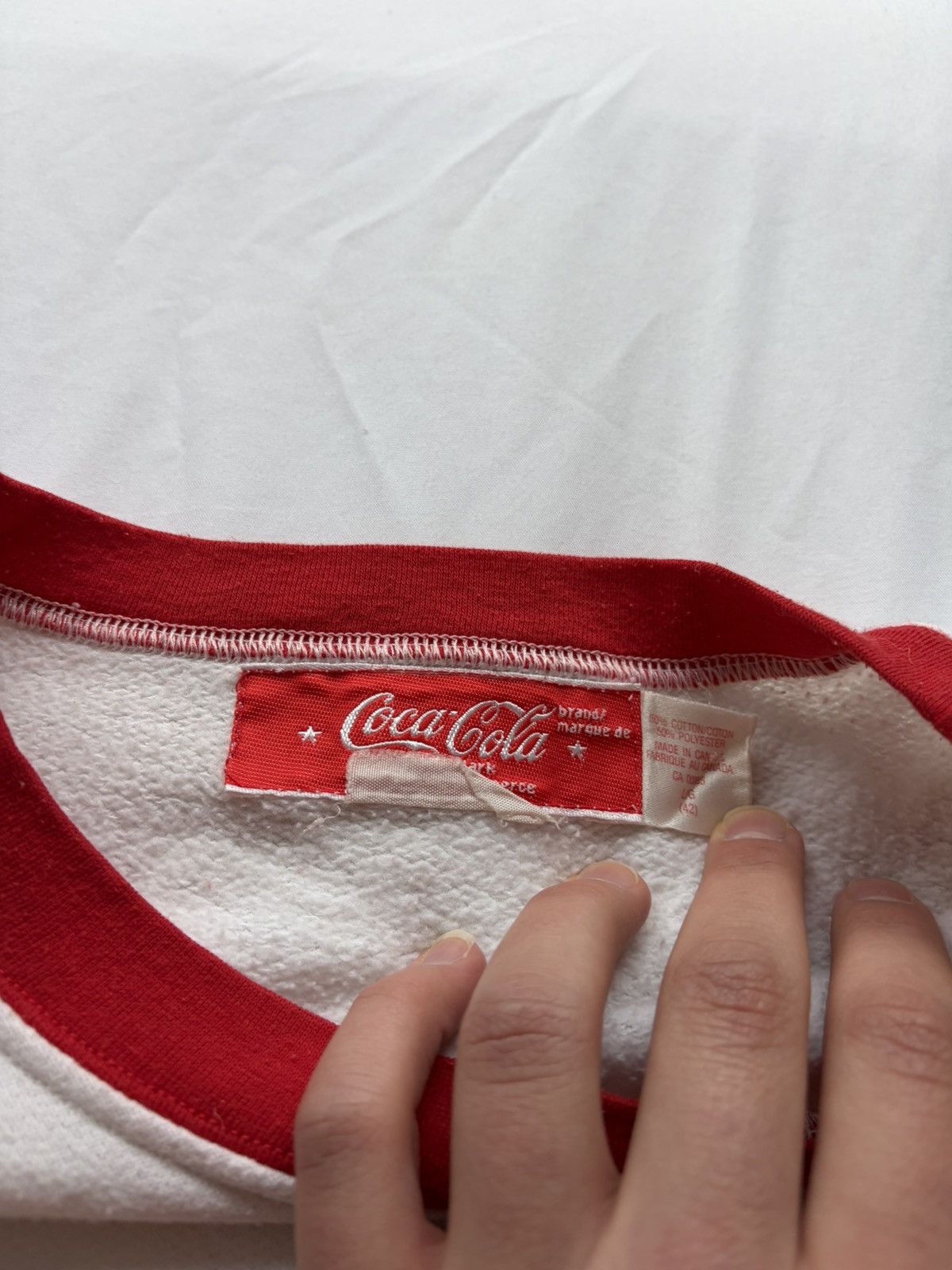 Vintage Vintage Coca-Cola Sweater Large Size US L / EU 52-54 / 3 - 3 Thumbnail