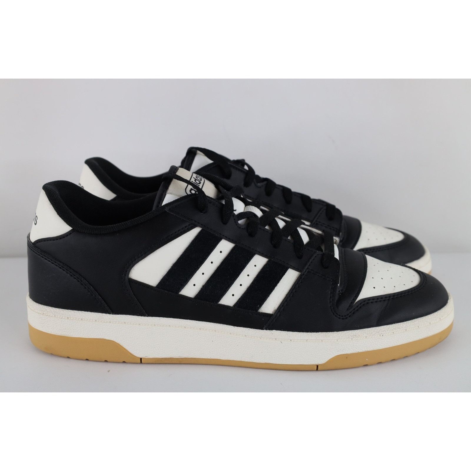 Adidas Adidas Spell Out Leather Break Start Sneakers Shoes Size US 12 / EU 45 - 5 Thumbnail