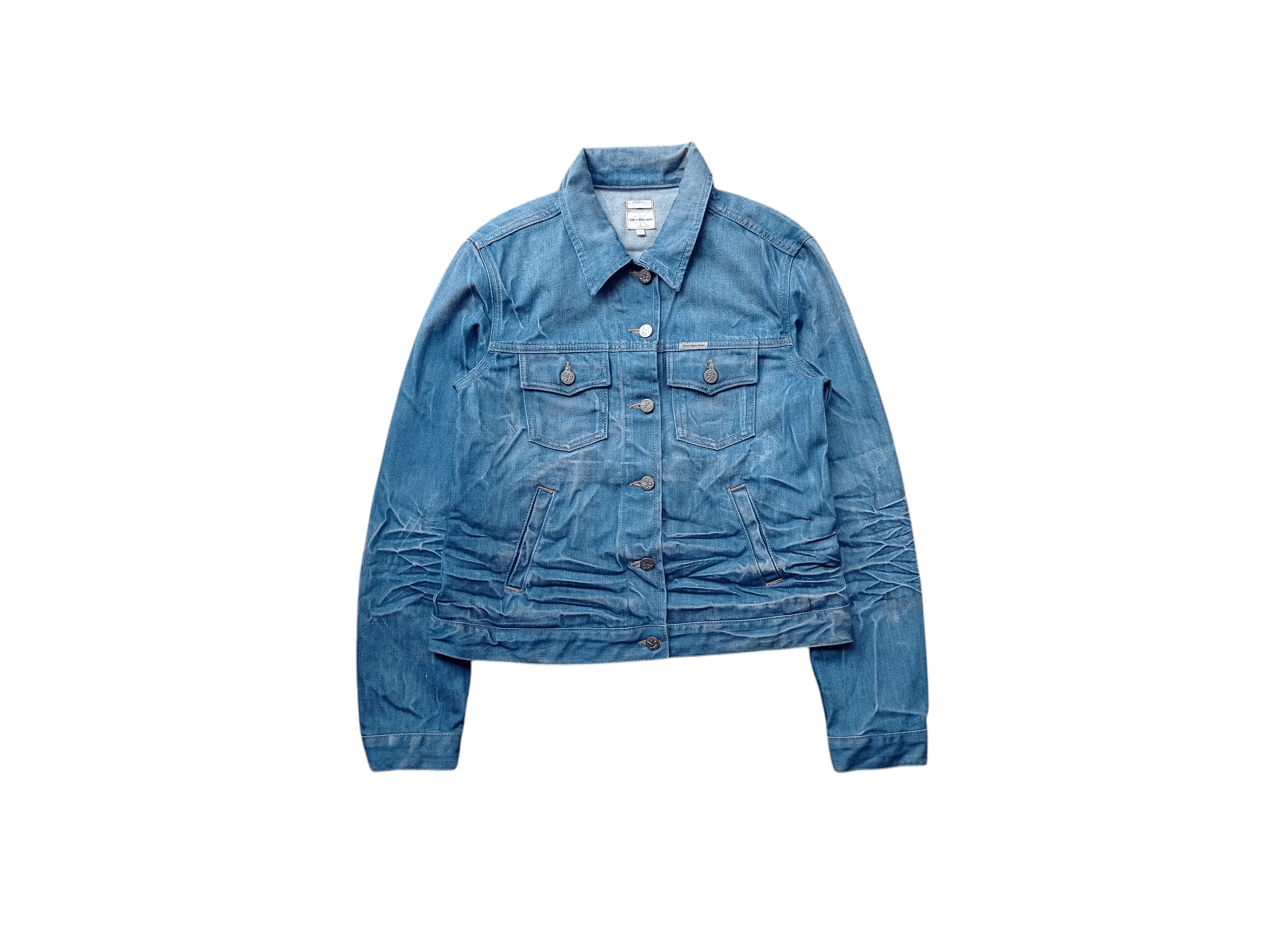 Calvin Klein Calvin Klein denim jacket Size L / US 10 / IT 46 - 1 Thumbnail