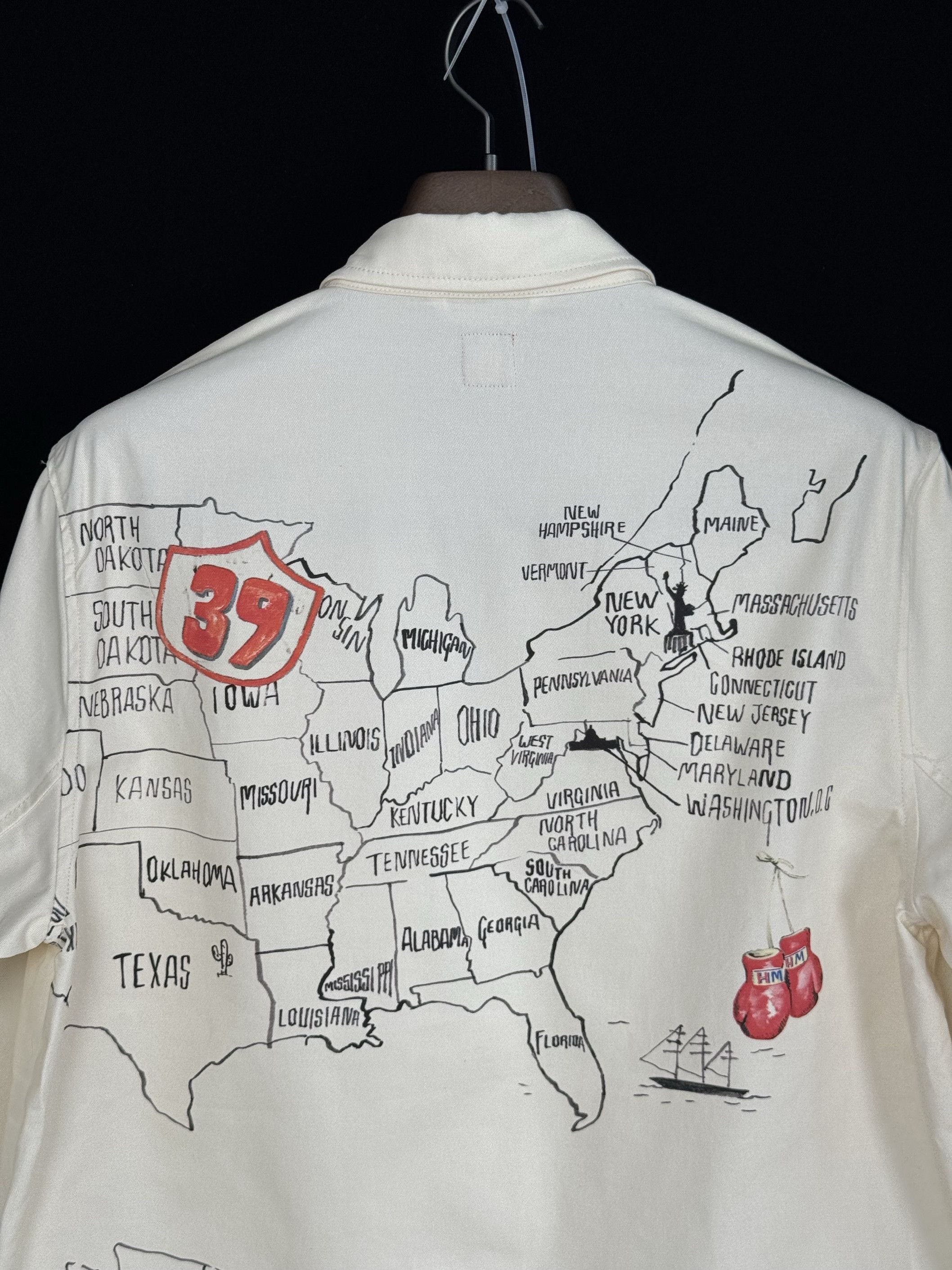 Human Made UNWORN* Human Made Printed Jacket White Size US L / EU 52-54 / 3 - 8 Thumbnail