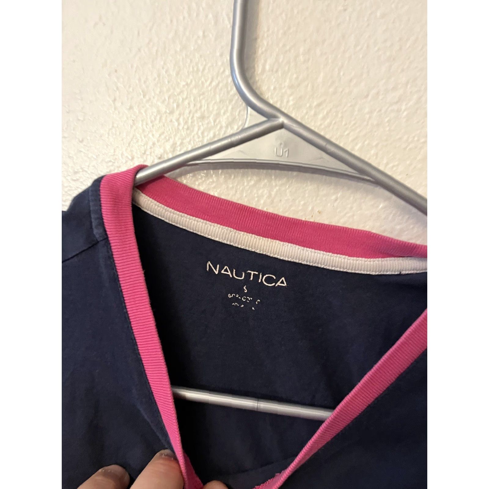 Nautica VINTAGE Nautica T-Shirt Women’s S Blue Short Sleeve Crew Neck 100% Cotton Pullover Womens S Blue 100% Cotton T-Shirt Nautica Shirt 90s Concert? Size S / US 4 / IT 40 - 2 Thumbnail