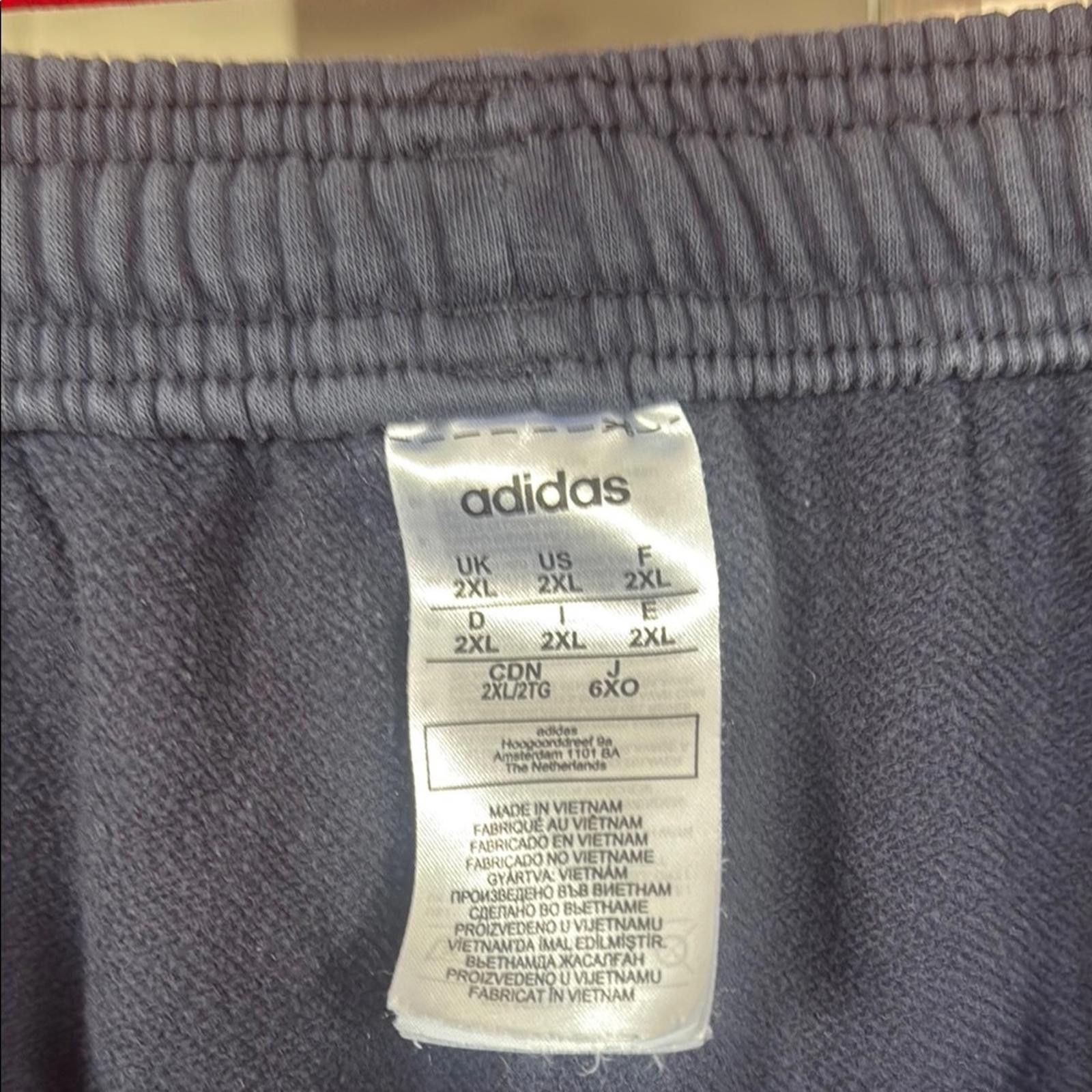 Adidas Adidas mens dark blue Jogger Pants Size US 40 / EU 56 - 2 Thumbnail