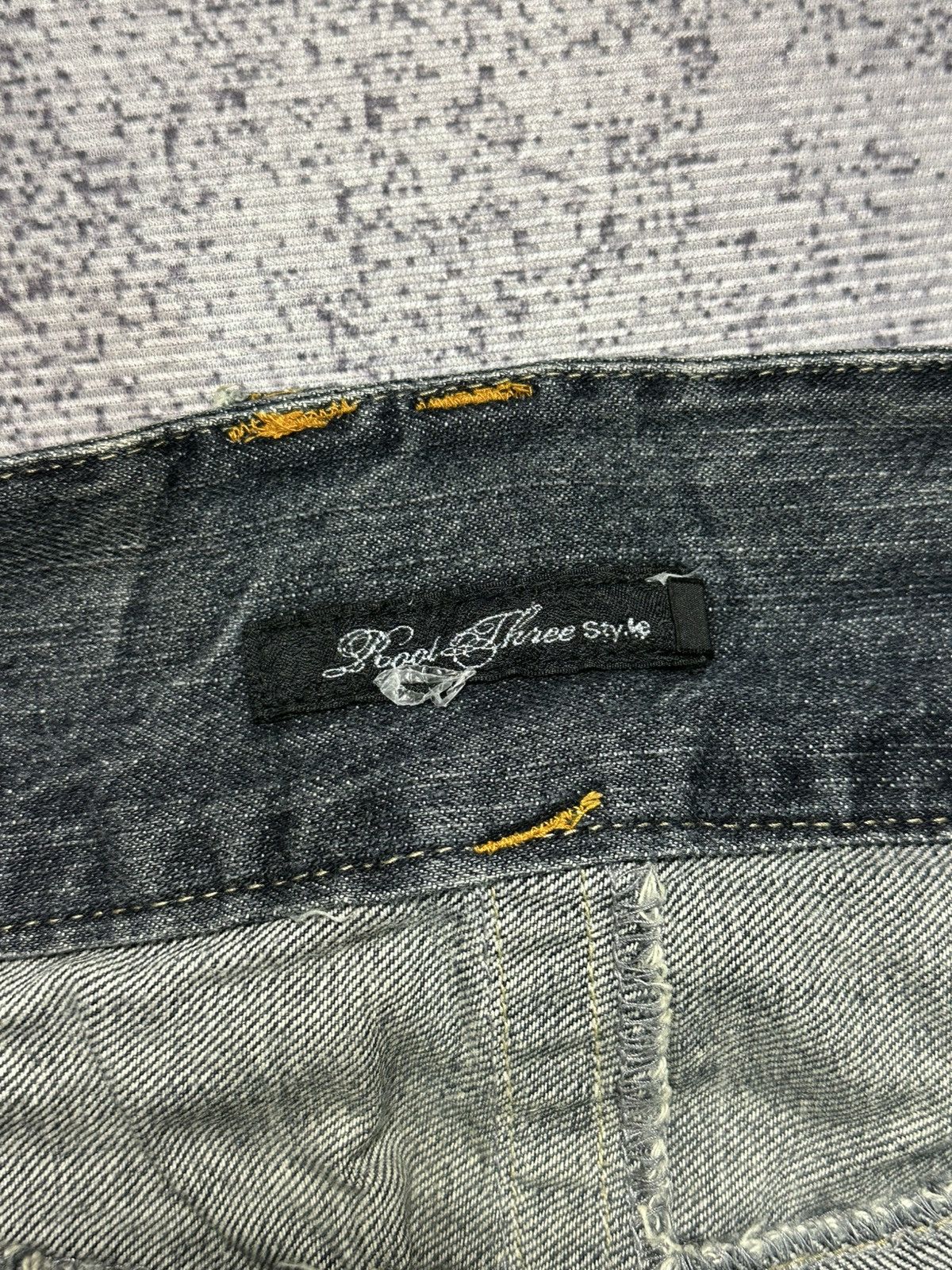 PPFM Japanese Brand Root Three Distressed Jeans Size US 30 / EU 46 - 10 Thumbnail