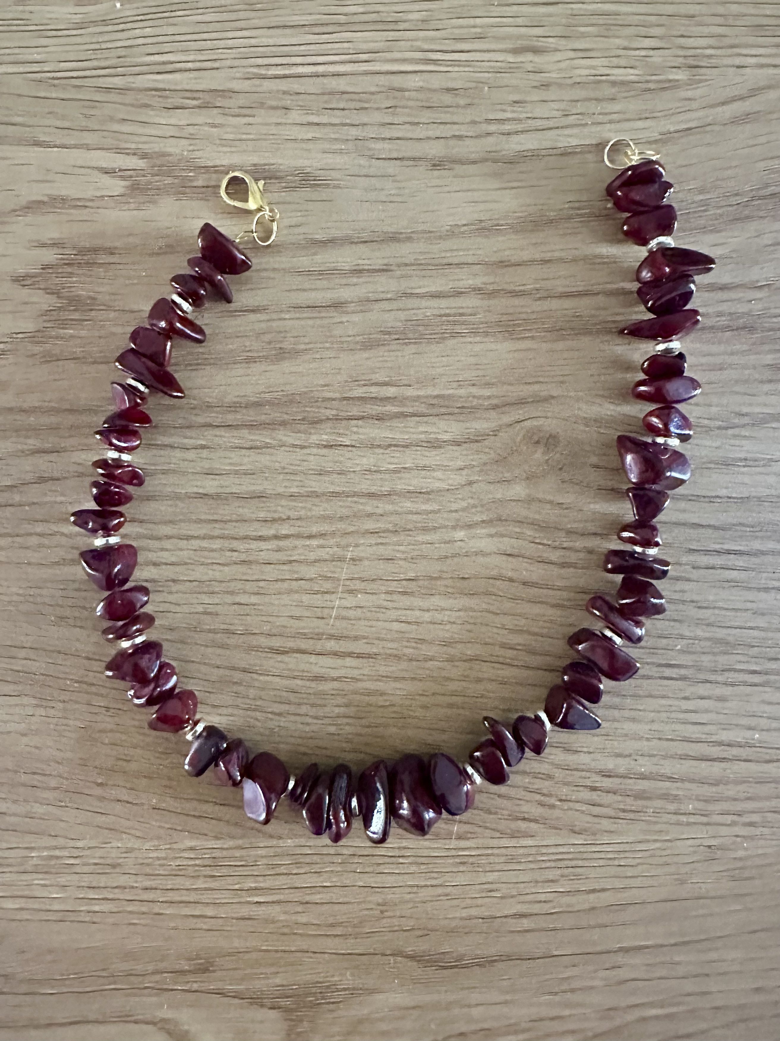 Handmade Vintage necklace with stones Size ONE SIZE - 4 Thumbnail