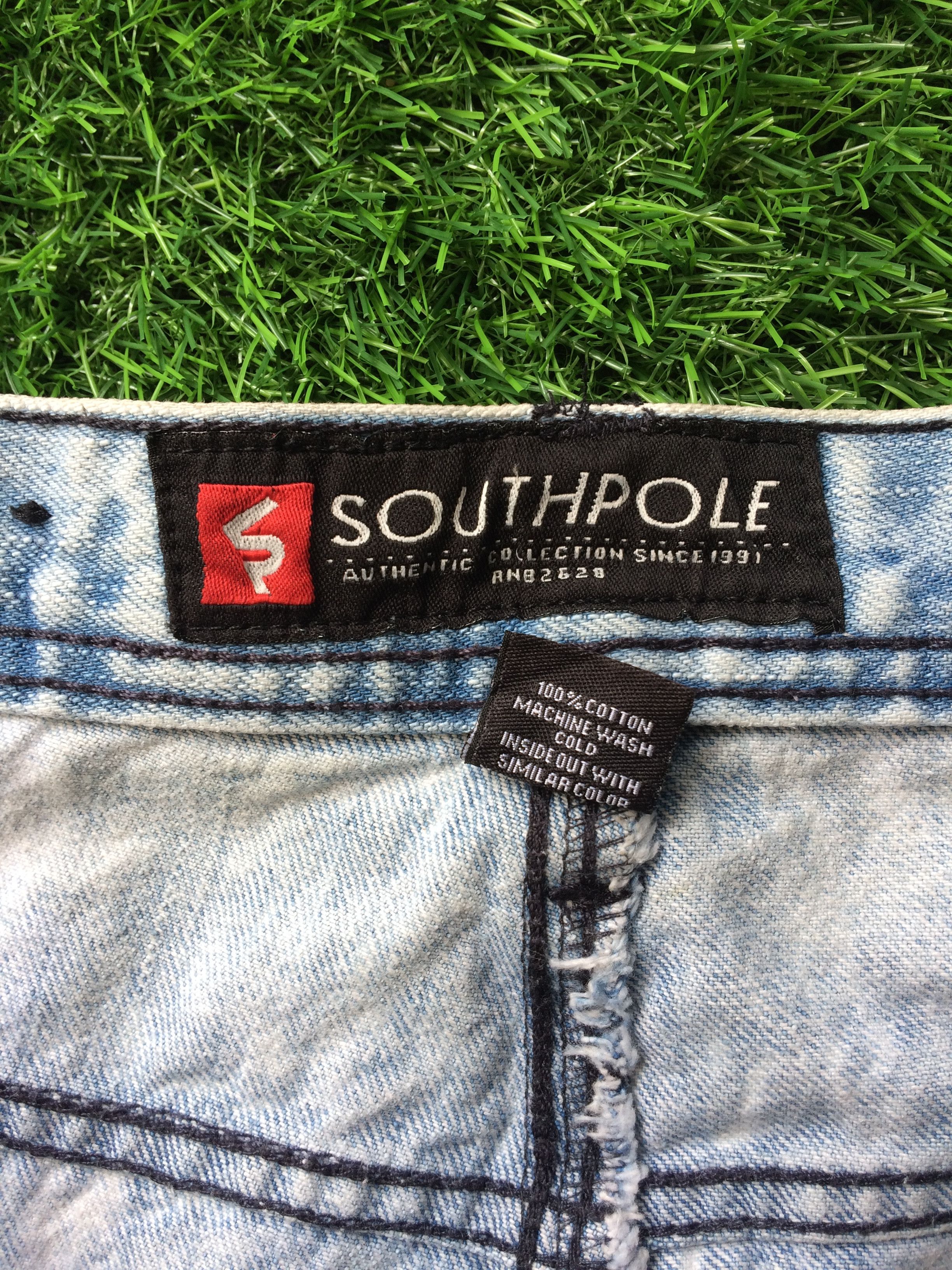 Southpole Distressed Ripped Southpole Acid Wash Jeans D-722 Size US 40 / EU 56 - 11 Thumbnail