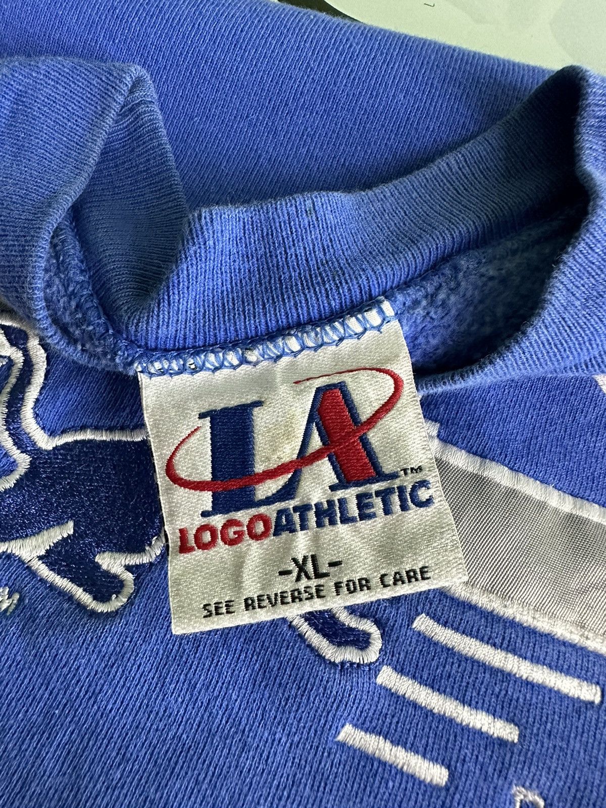 Logo Athletic × Vintage Vintage Lions Detroit Football LA Logo Athletic Sweatshirt Size US XL / EU 56 / 4 - 7 Thumbnail