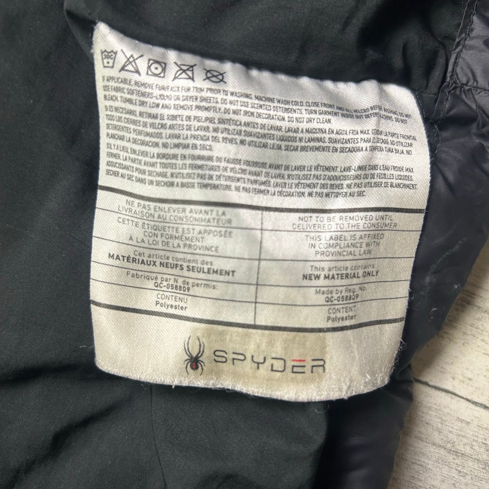 Spyder Spyder Women's Boundless Black Long Puffer Jacket Size L / US 10 / IT 46 - 3 Thumbnail