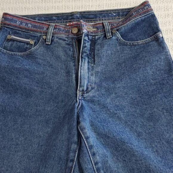 Designer B.U.M. Equipment Vintage Jeanswear Sz 9/10 (32) High Waisted Size 32" / US 10 / IT 46 - 2 Thumbnail