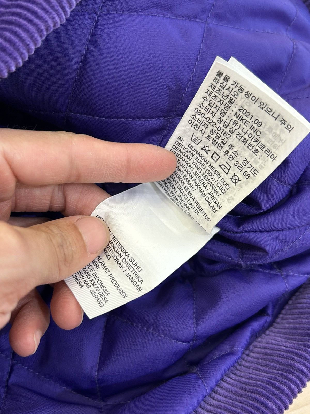 Nike × Supreme Supreme x Nike Corduroy Jacket Size US L / EU 52-54 / 3 - 7 Thumbnail