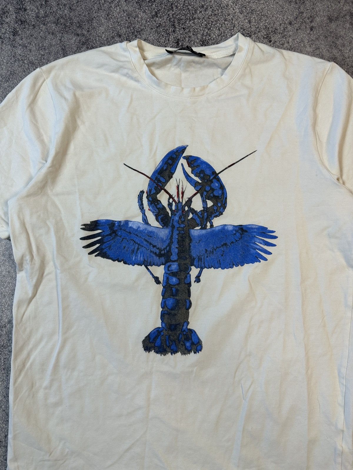 Designer Lanvin Flying Lobster Logo T-shirt Streetwear Rare Luxury L Size US L / EU 52-54 / 3 - 2 Thumbnail