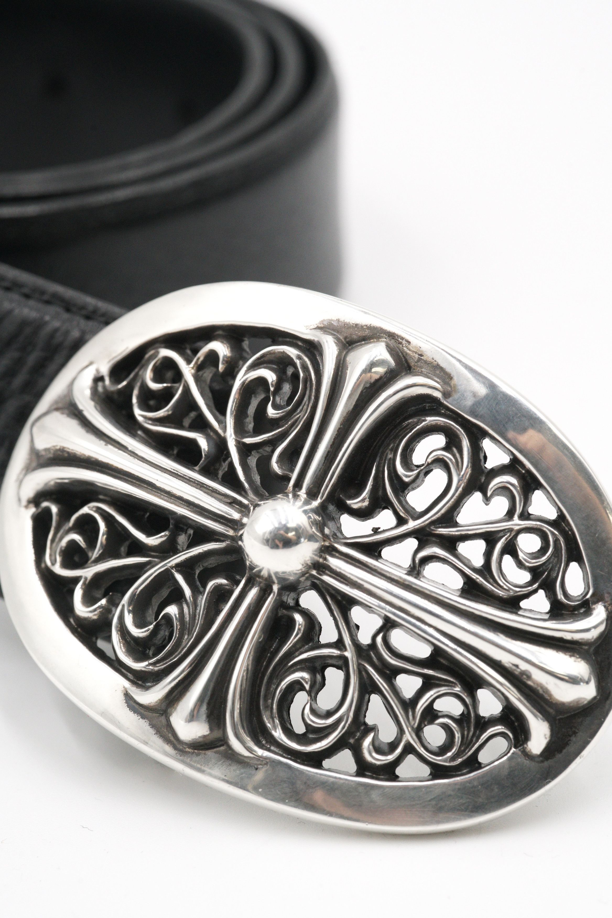 Chrome Hearts Chrome Hearts Oval Cross Belt in Silver - 34 Size 34 - 5 Thumbnail