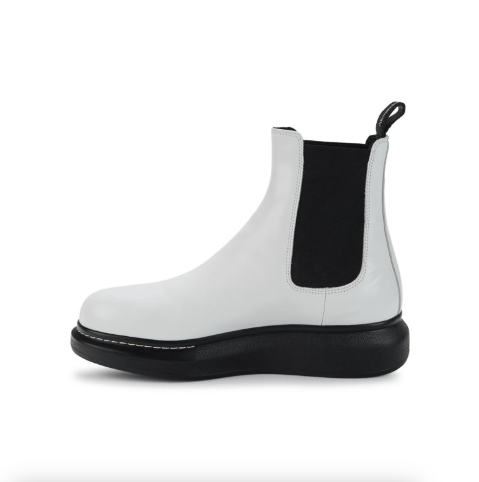 Alexander McQueen ALEXANDER MCQUEEN Men's Platform Leather Chelsea Boots Size US 8 / EU 41 - 4 Thumbnail