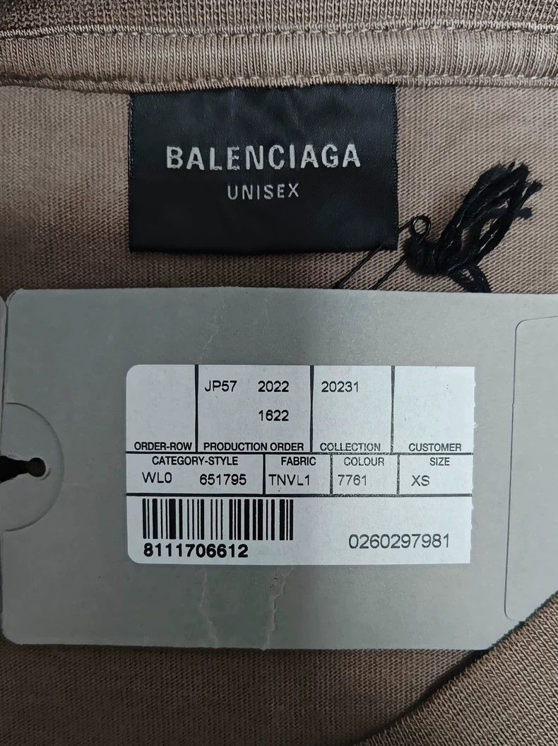 Balenciaga balenciaga distressed logo oversized t Size US XS / EU 42 / 0 - 4 Thumbnail