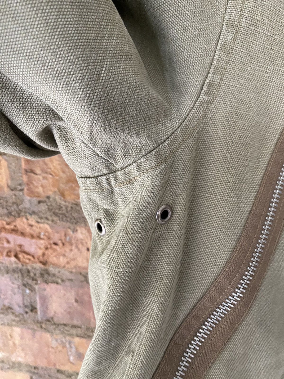 Japanese Brand 1990s Westborne Japan Large “5 zip” Dual Zipper 180 Degree Size US L / EU 52-54 / 3 - 7 Thumbnail