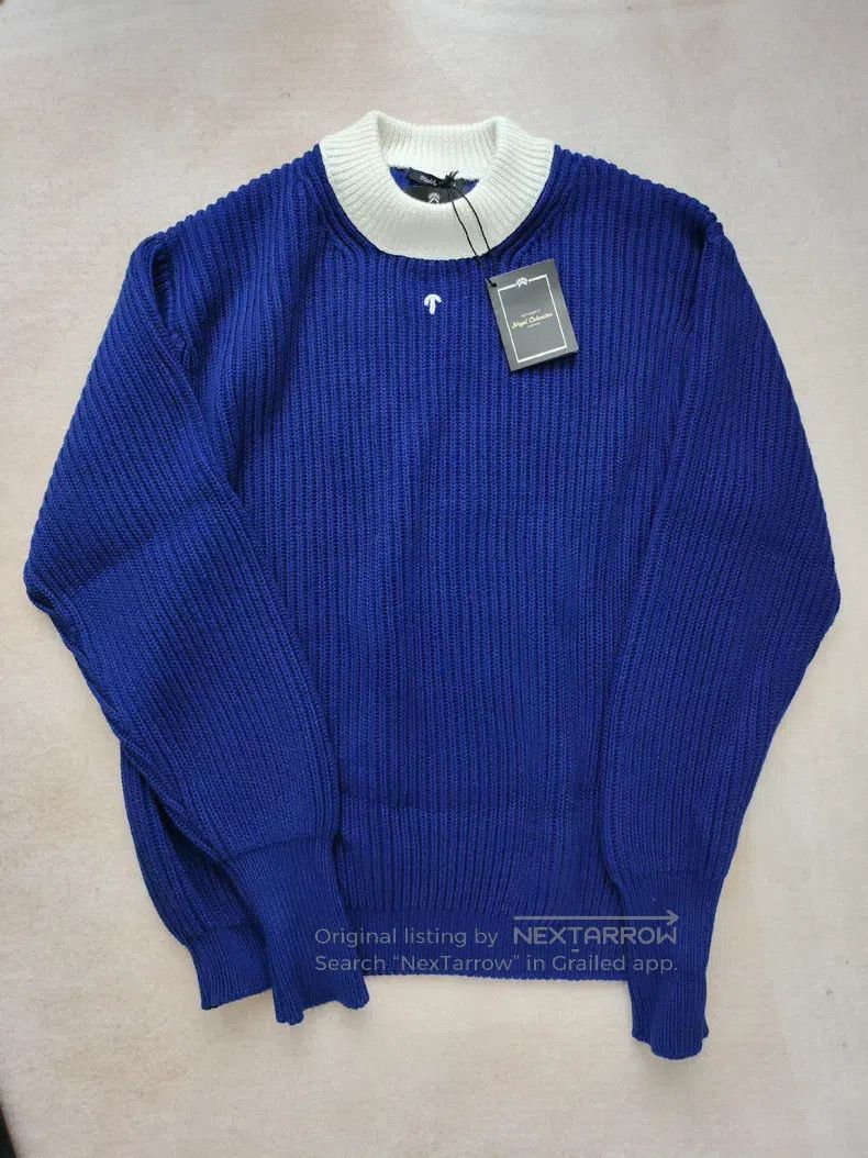 Nigel Cabourn Nigel Cabourn Blue sweater Size US M / EU 48-50 / 2 - 1 Thumbnail