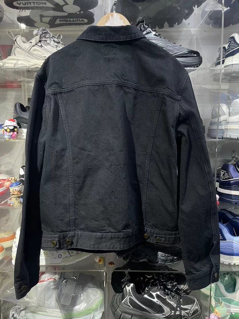 Saint Laurent Paris Saint Laurent Paris Saint Laurent Black Denim Jacket Size Size US L / EU 52-54 / 3 - 2 Thumbnail