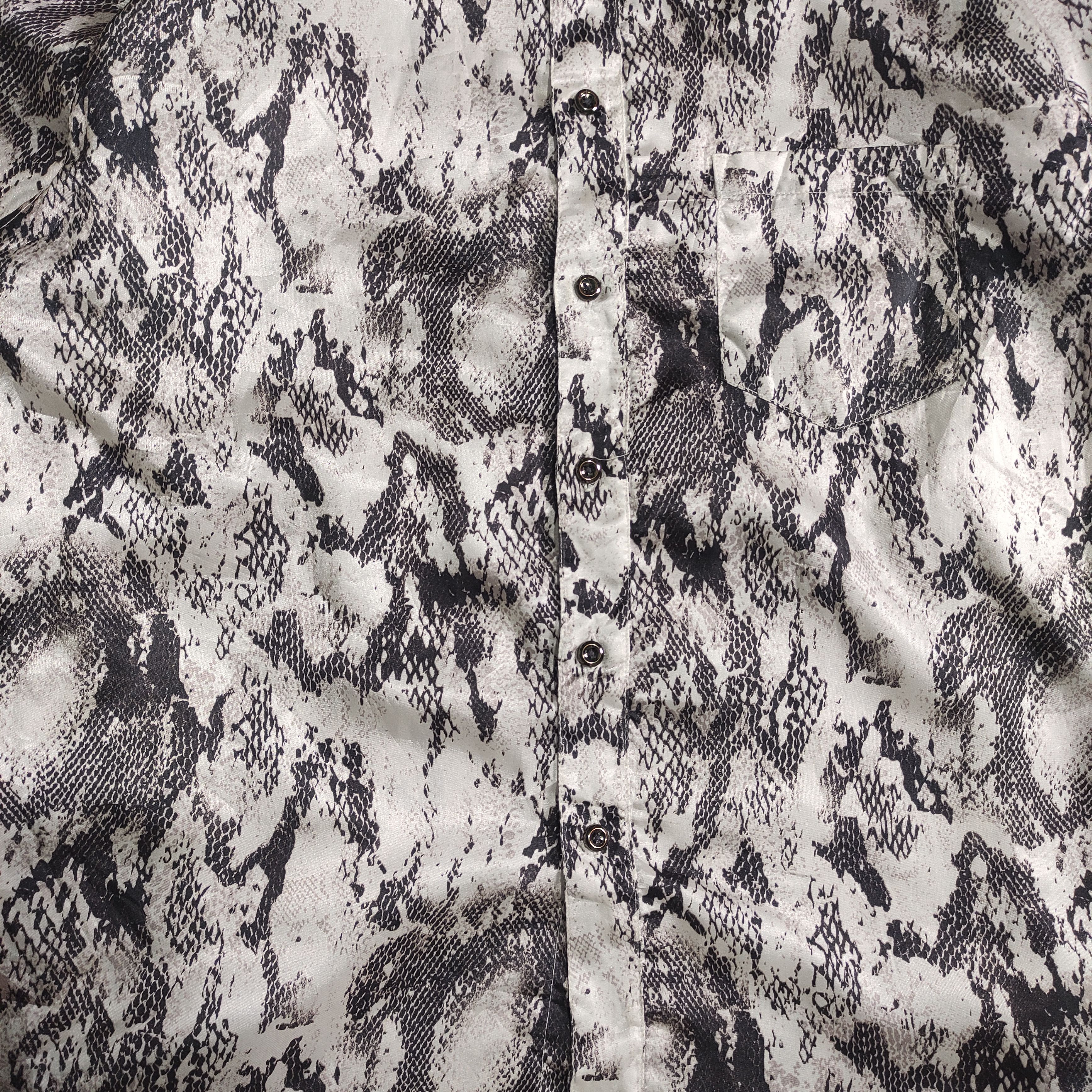 Japanese Brand × Roberto Cavalli × semanticdesign Semantic Design Snake Skin Pattern Size US L / EU 52-54 / 3 - 6 Thumbnail