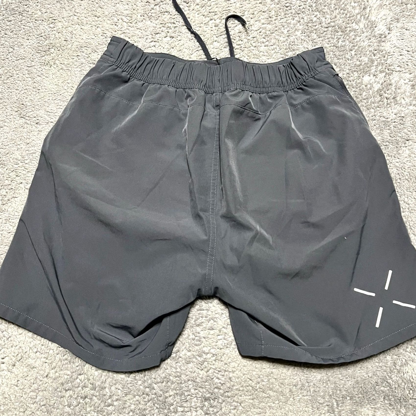Ten Thousand Ten Thousand Shorts Mens Large Blue Foundation 7" Lined Drawstring Running Size US 33 - 2 Thumbnail