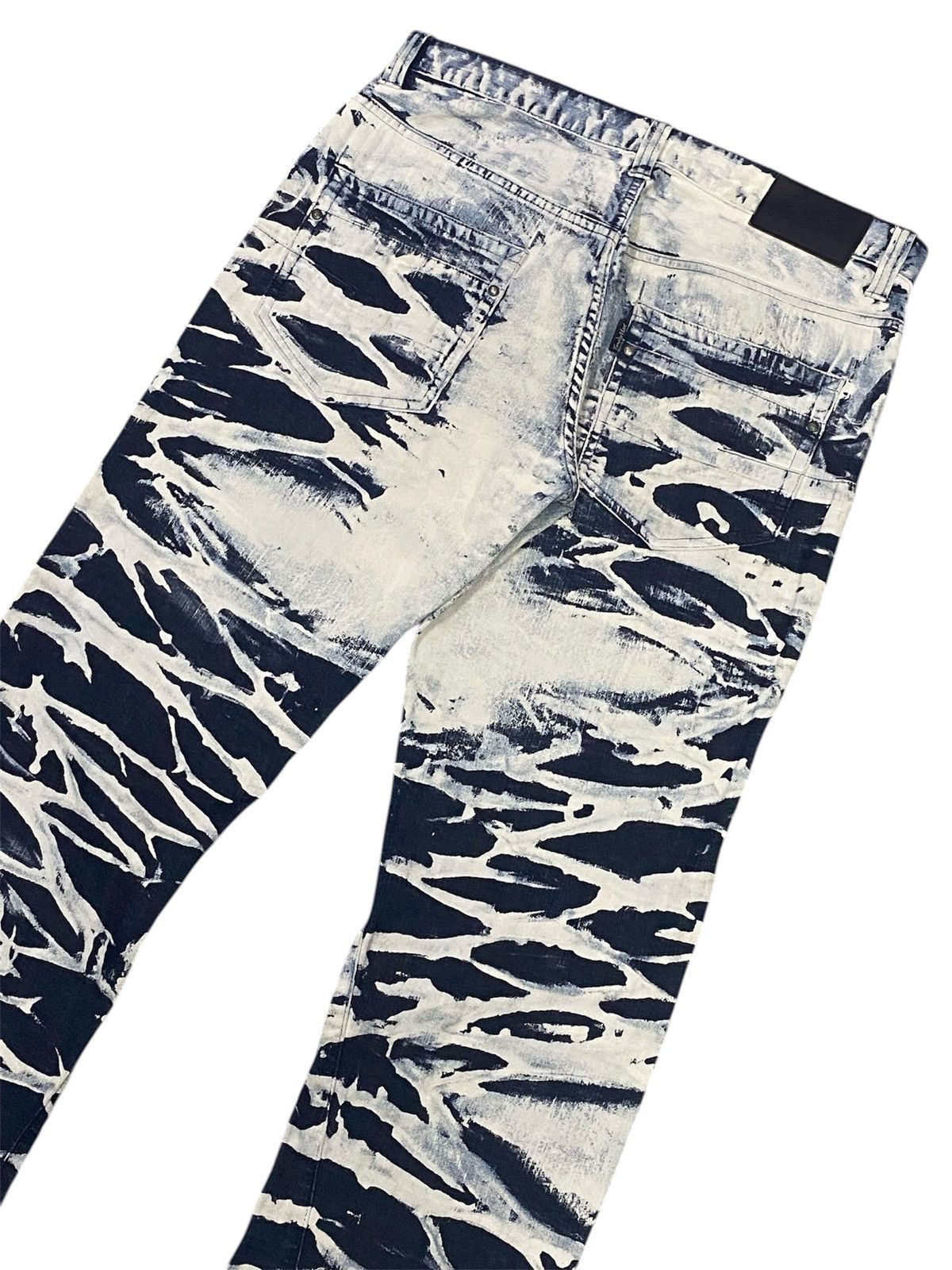 Tornado Mart 💃Tornado Mart Archive Spiral Cut Bootcut Jeans Size US 33 - 7 Thumbnail