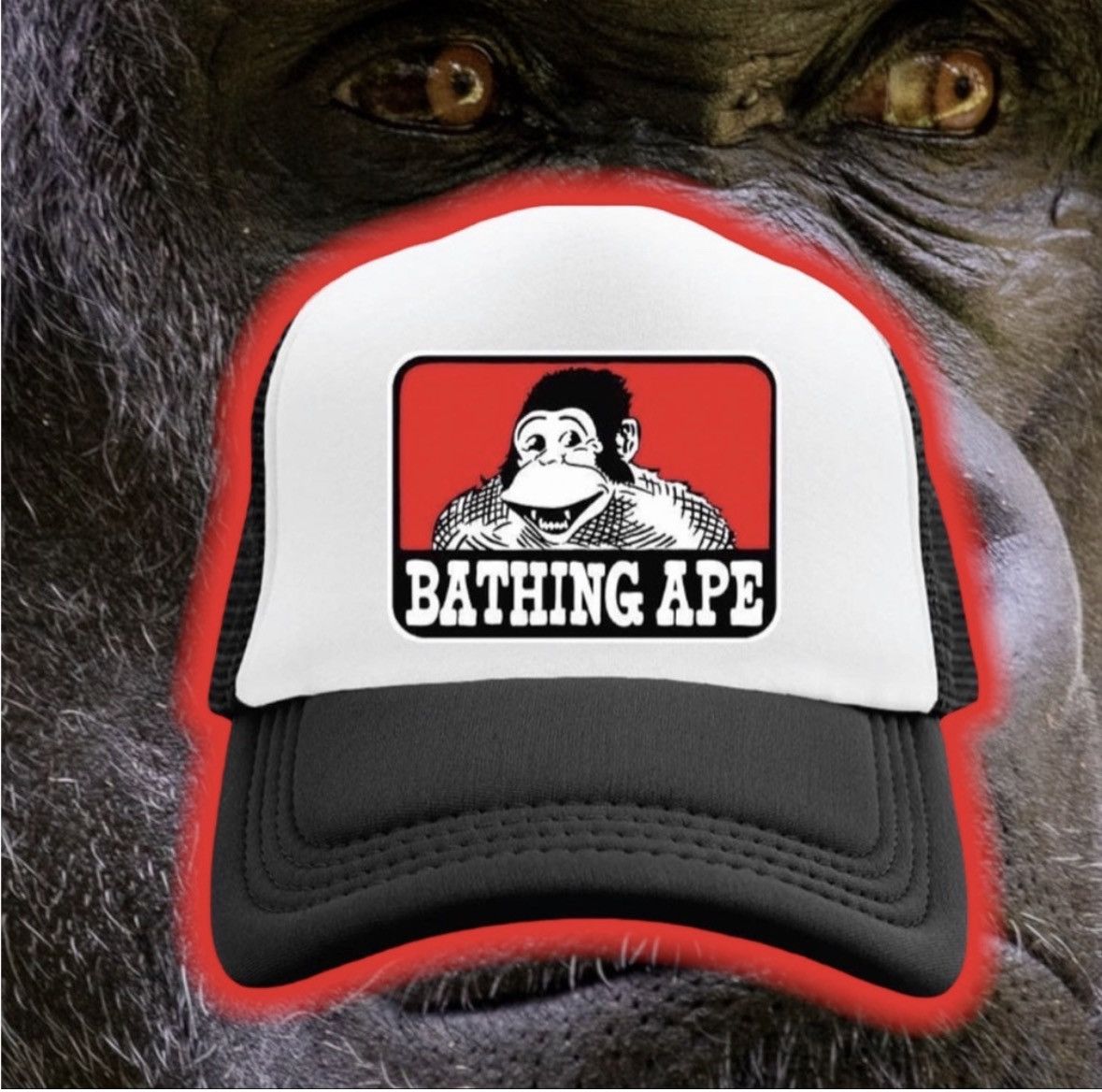 Market Chinatown Market 🥡 🧼 ApE 🦧🚿 🧢 Size US M / EU 48-50 / 2 - 2 Thumbnail