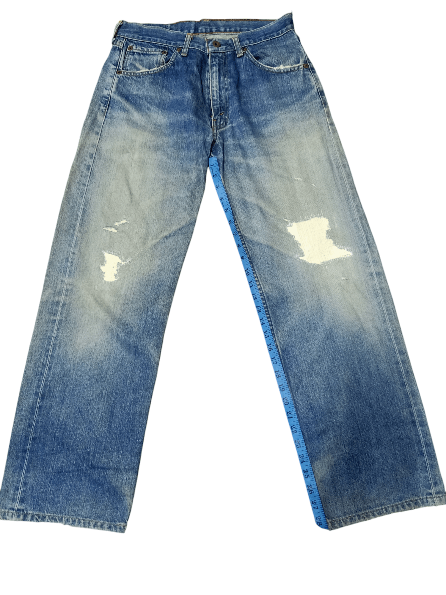 Levi's × Vintage Vintage Levis 503 Redline Flare Denim Size US 30 / EU 46 - 3 Thumbnail