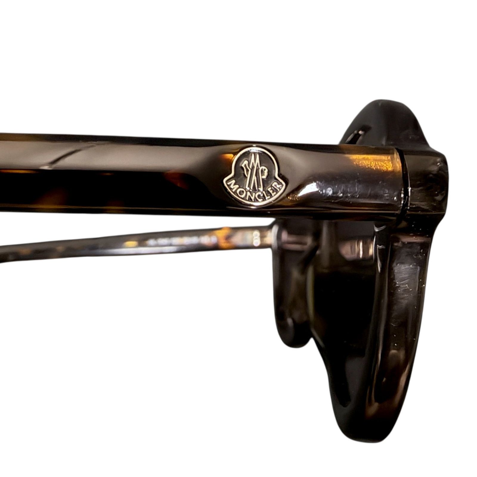 Moncler Moncler Tortoise Frame Unisex Sunglasses ML0043 52MM $395 Size ONE SIZE - 6 Thumbnail