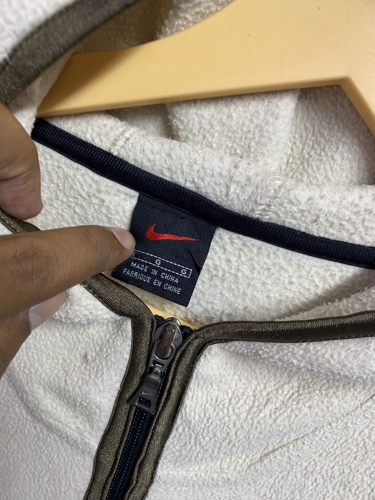Nike Vintage Nike zipper ups small logo fleece hoodie jacket Size US XL / EU 56 / 4 - 3 Thumbnail