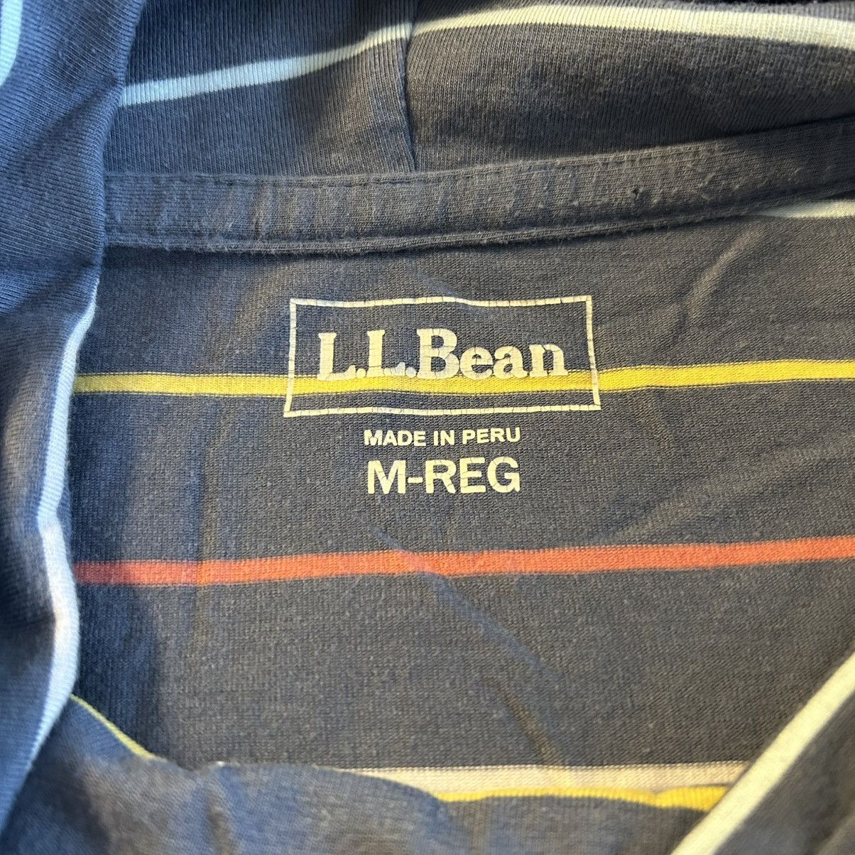 L.L. Bean L.L. Bean blue striped long sleeve cowl neck top size M Size M / US 6-8 / IT 42-44 - 7 Thumbnail