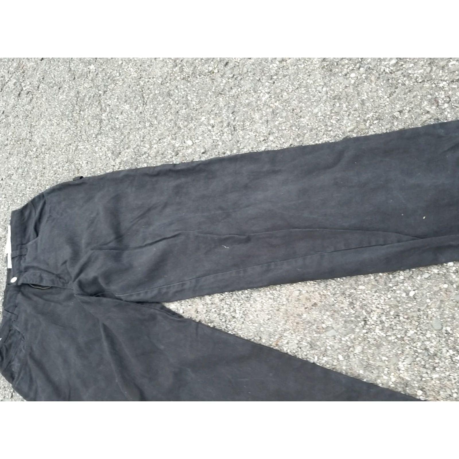 Guess VINTAGE GUESS Jeans Workwear BLACK DENIM CARPENTER USA MADE Mens Size 36 34x34 Relaxed Wide-Leg Jeans Size US 36 / EU 52 - 3 Thumbnail