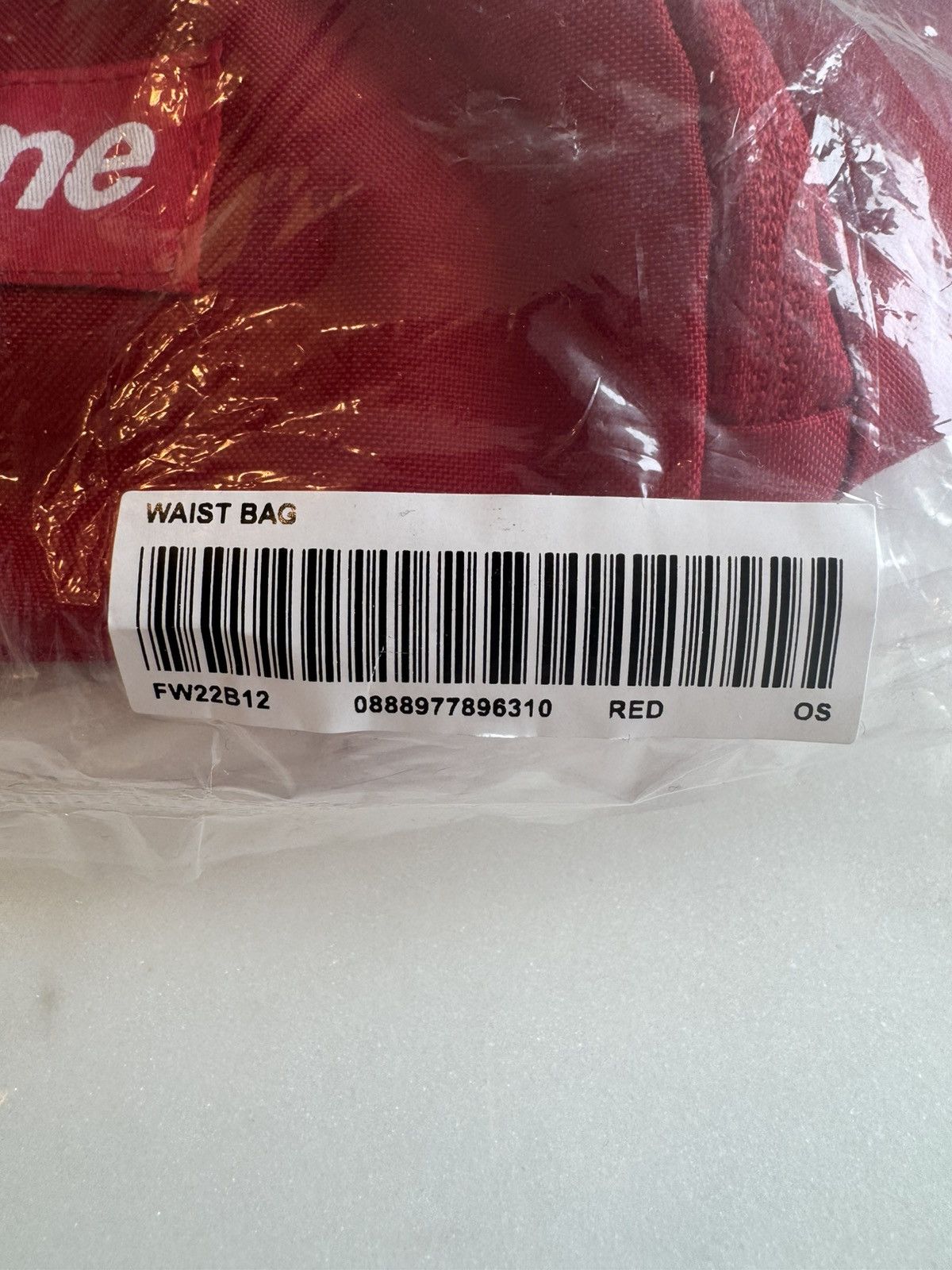 Supreme Supreme Waist Bag Red FW22 Size ONE SIZE - 4 Thumbnail