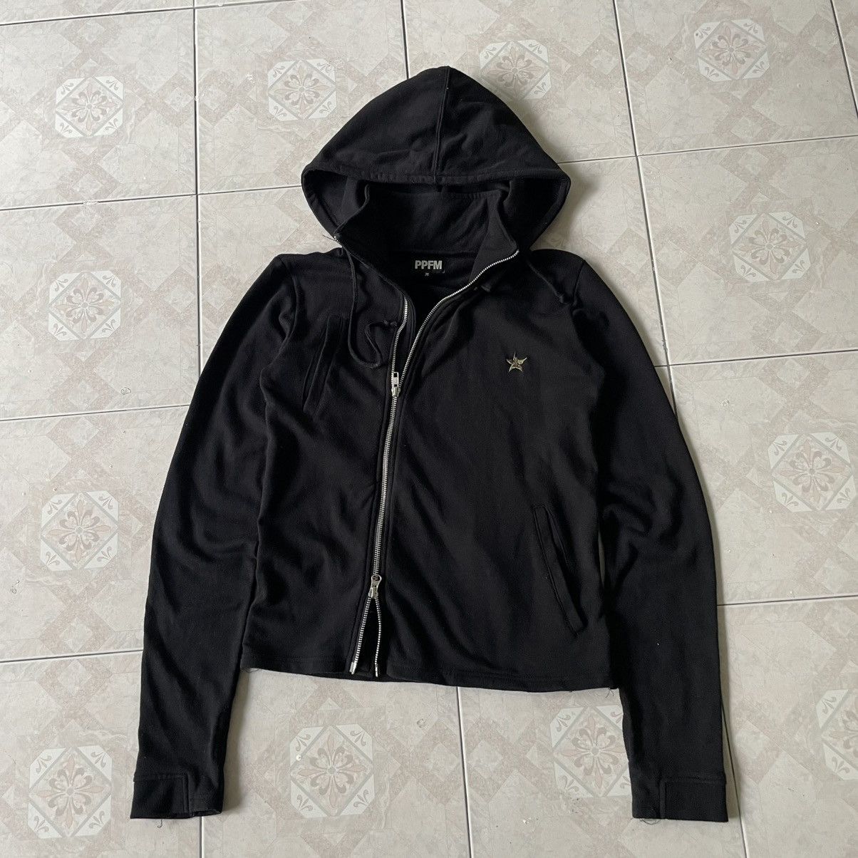 PPFM 2000s PPFM gimmick hoodie double hood & zip | Grailed