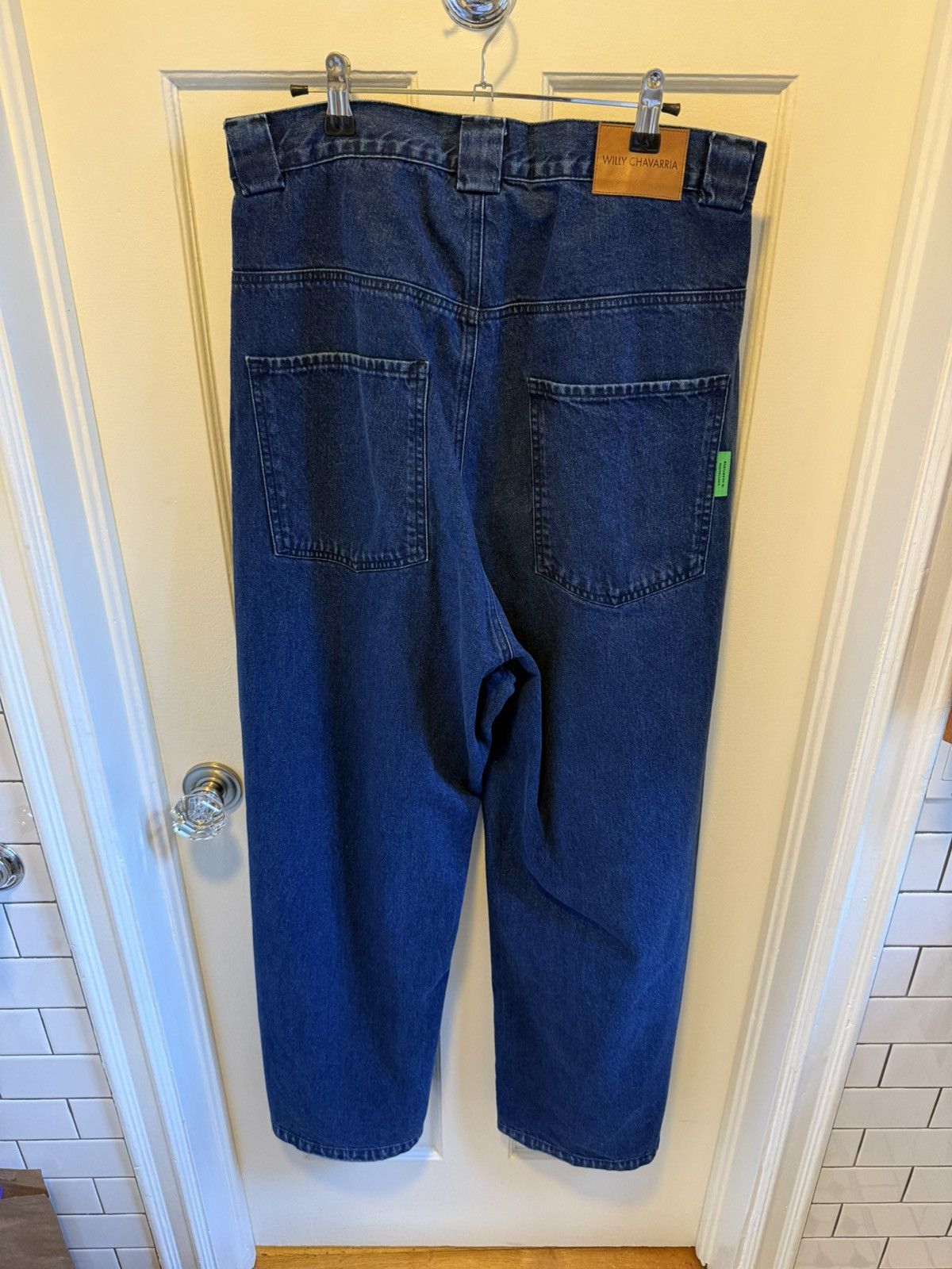 Willy Chavarria WILLY CHAVARRIA SANTEE ALLEY DENIM PANTS SZ M/US34 Size US 34 / EU 50 - 1 Thumbnail