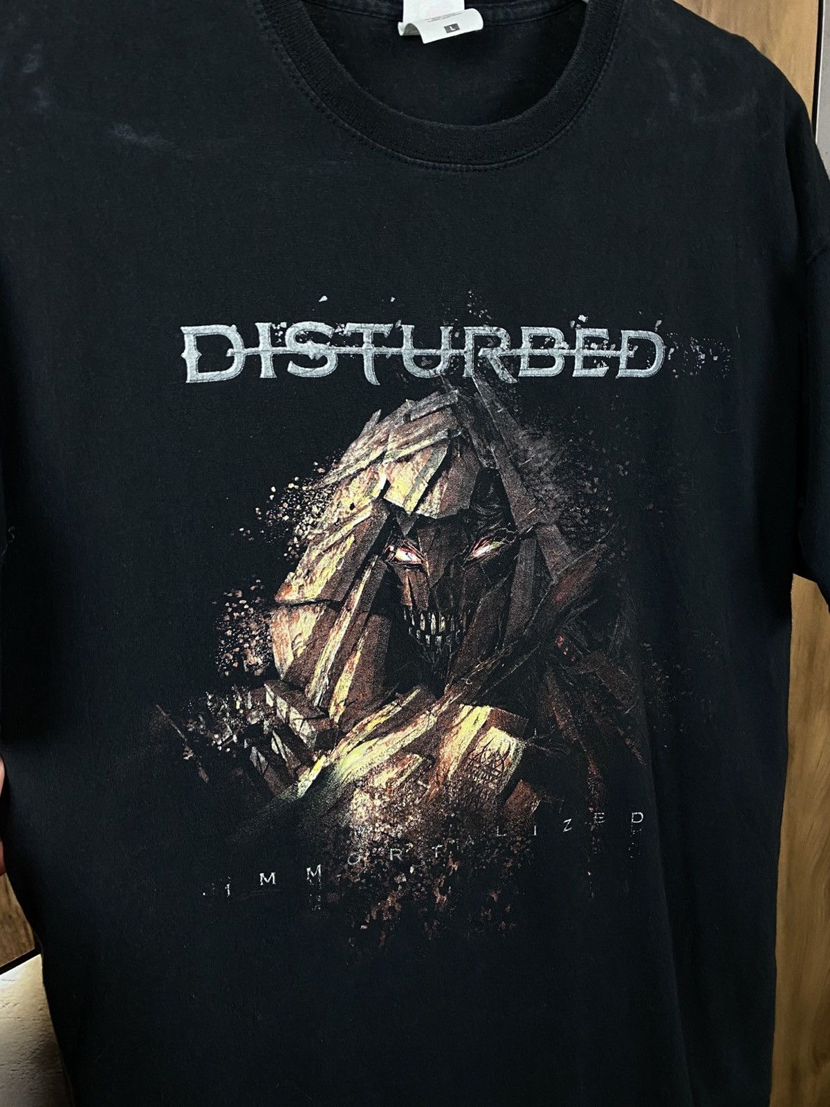 Band Tees 💀Vintage 2016 T-Shirt Disturbed Immortalized Rock Band Tee💀 Size US L / EU 52-54 / 3 - 3 Thumbnail