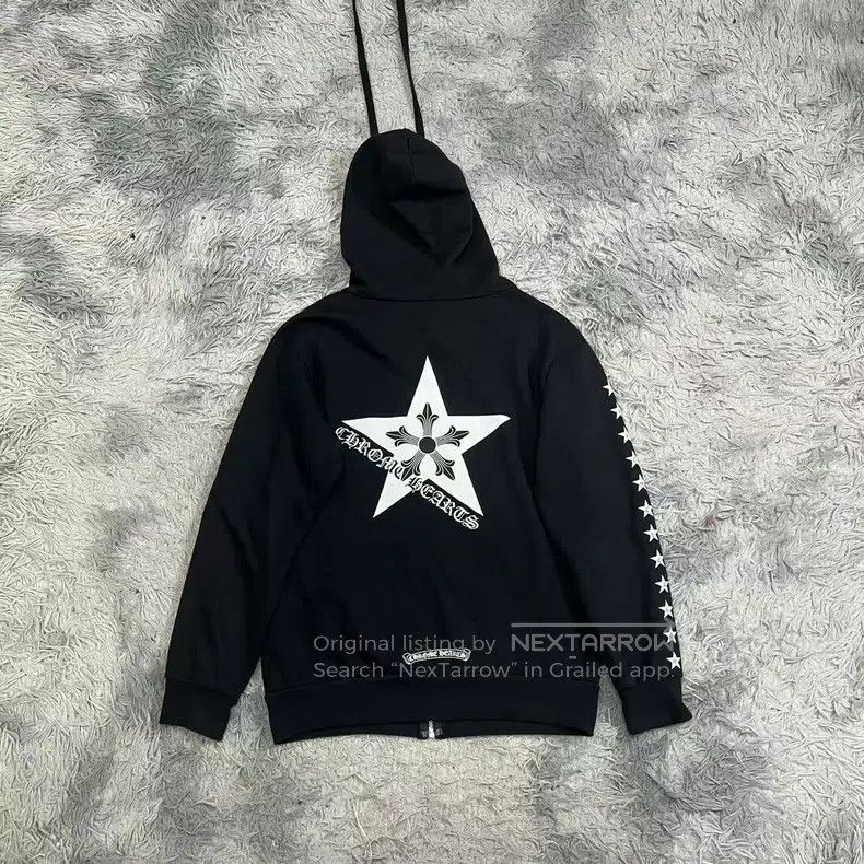 Chrome Hearts CHROME HEARTS Size M CH six-pointed star sleeve star printe Size US M / EU 48-50 / 2 - 1 Thumbnail