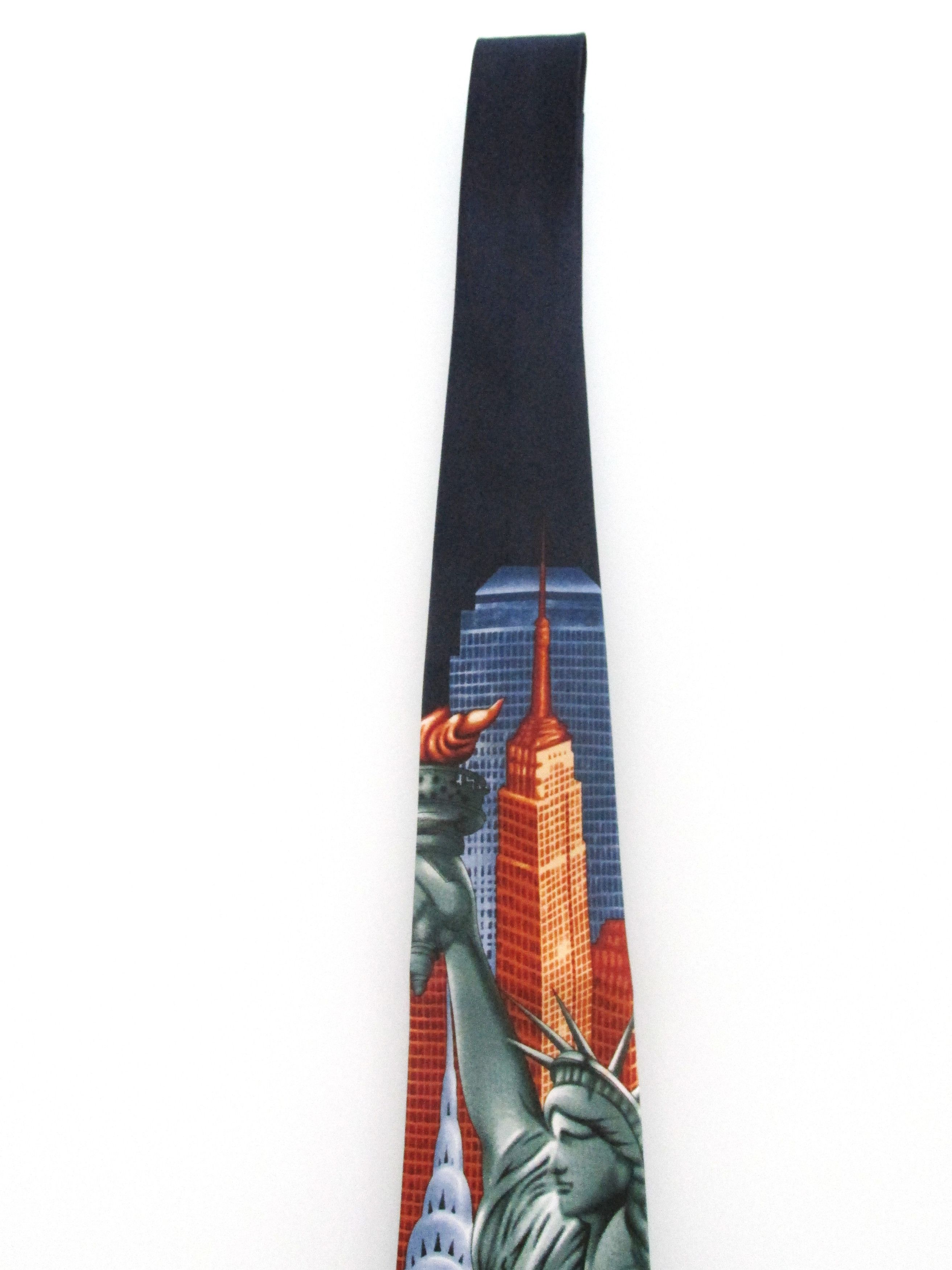 Other New York City Themed Men's Tie by Rene Chagal Size ONE SIZE - 3 Thumbnail