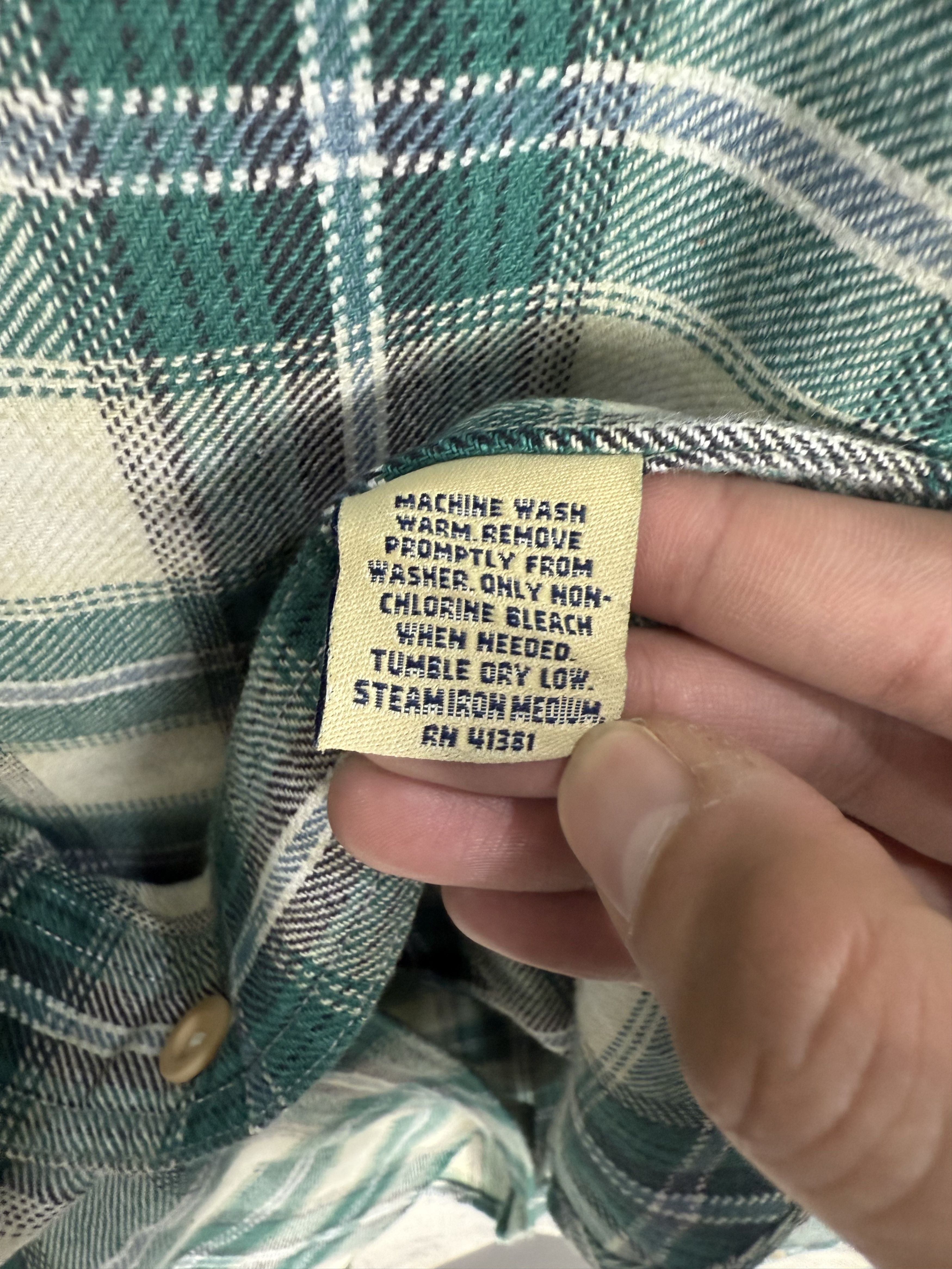 RRL Ralph Lauren RRL Double RL Plaid Tartan Button Up Shirt Size US L / EU 52-54 / 3 - 5 Thumbnail