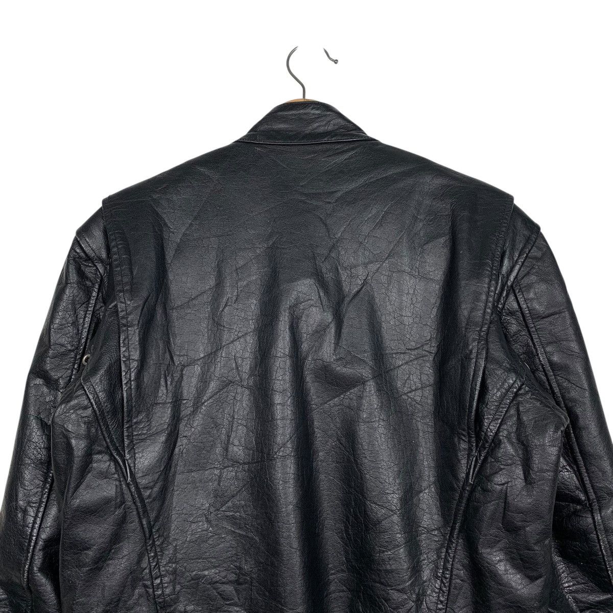 Japanese Brand Horn Works Motorcycle Riding Leather Jacket Size US M / EU 48-50 / 2 - 8 Thumbnail