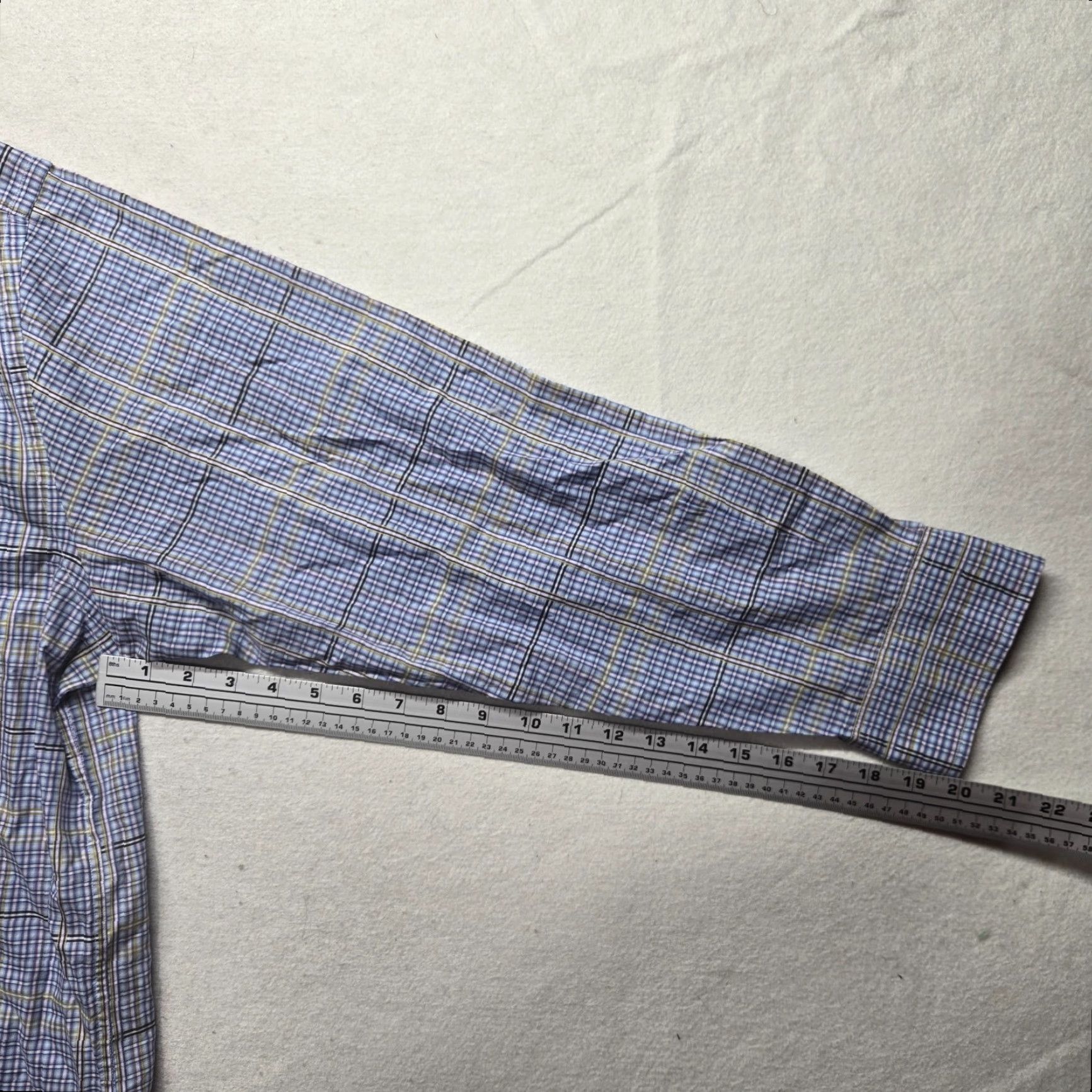 Robert Talbott Robert Talbott Carmel Blue Checkered Long Sleeve Button-Down Shirt Adult Mens XL Size US XL / EU 56 / 4 - 6 Thumbnail
