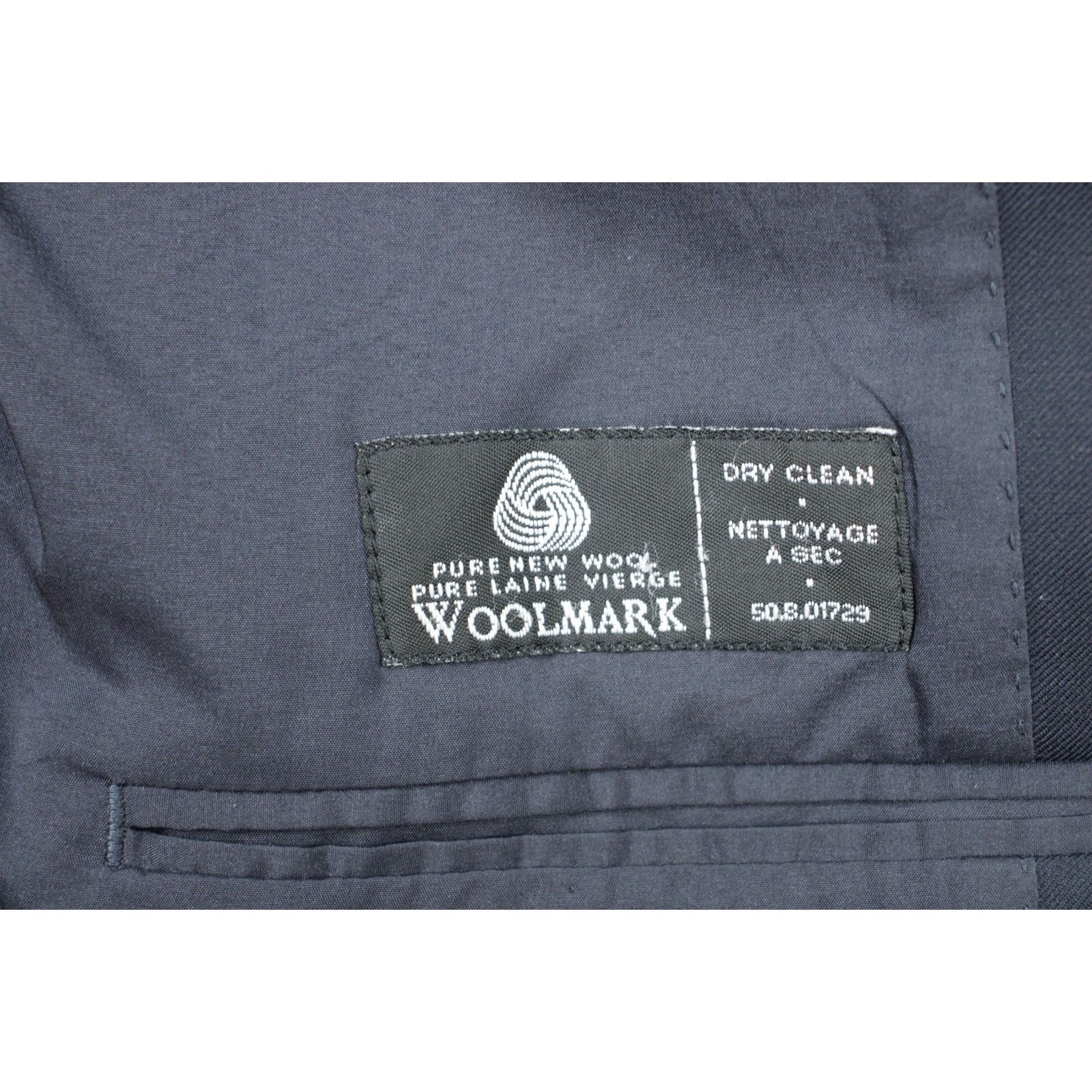 Lauren Ralph Lauren Lauren Ralph Lauren Blazer Mens 42L Navy Blue 100% Wool Size 42L - 6 Thumbnail