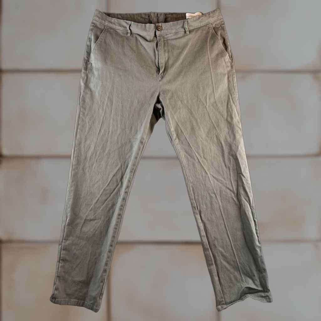 Mott & Bow Mott & Bow The Twill Chino Charles Casual Pants Mens 38x30 Green Preppy Size US 38 / EU 54 - 1 Thumbnail