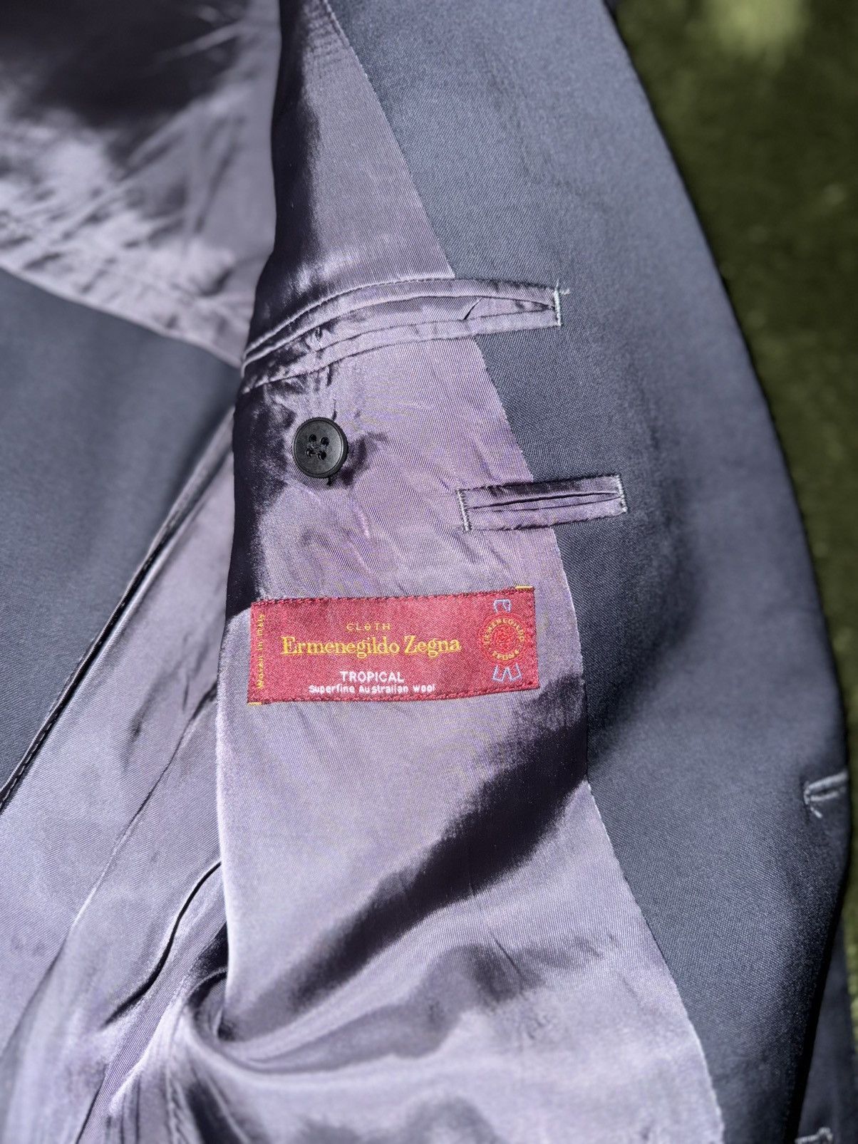 Ermenegildo Zegna Ermenegildo Zegna Fabric Tailor-Made Blazer Made in Japan Size 42R - 5 Thumbnail